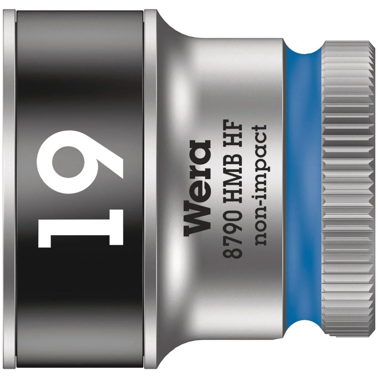 Wera 8790 Hmb Hf Zyklop Socket With 3/8-in. Drive With Holding Function, 19x29-mm. - Image 1