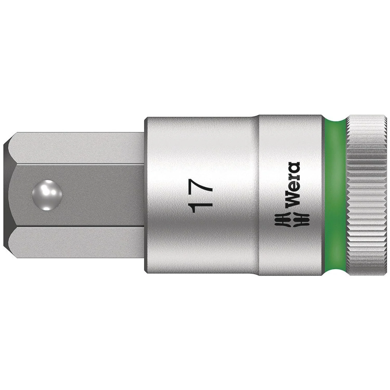 Wera 8740 C Hf Zyklop Bit Socket With 1/2-in. Drive With Holding Function, 4x60-mm. - Image 2