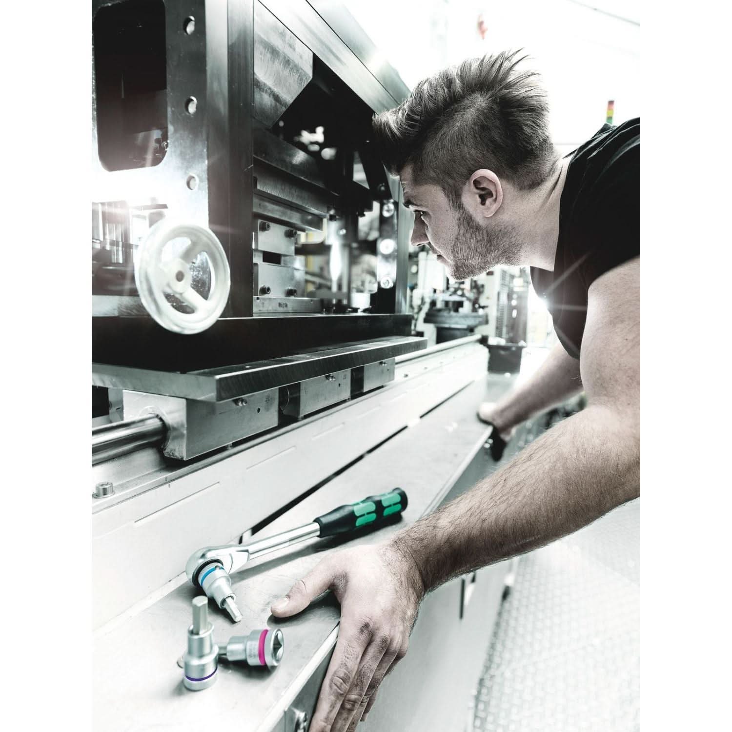 Wera 8740 C Hf Zyklop Bit Socket With 1/2-in. Drive With Holding Function, 6x60-mm. - Image 3