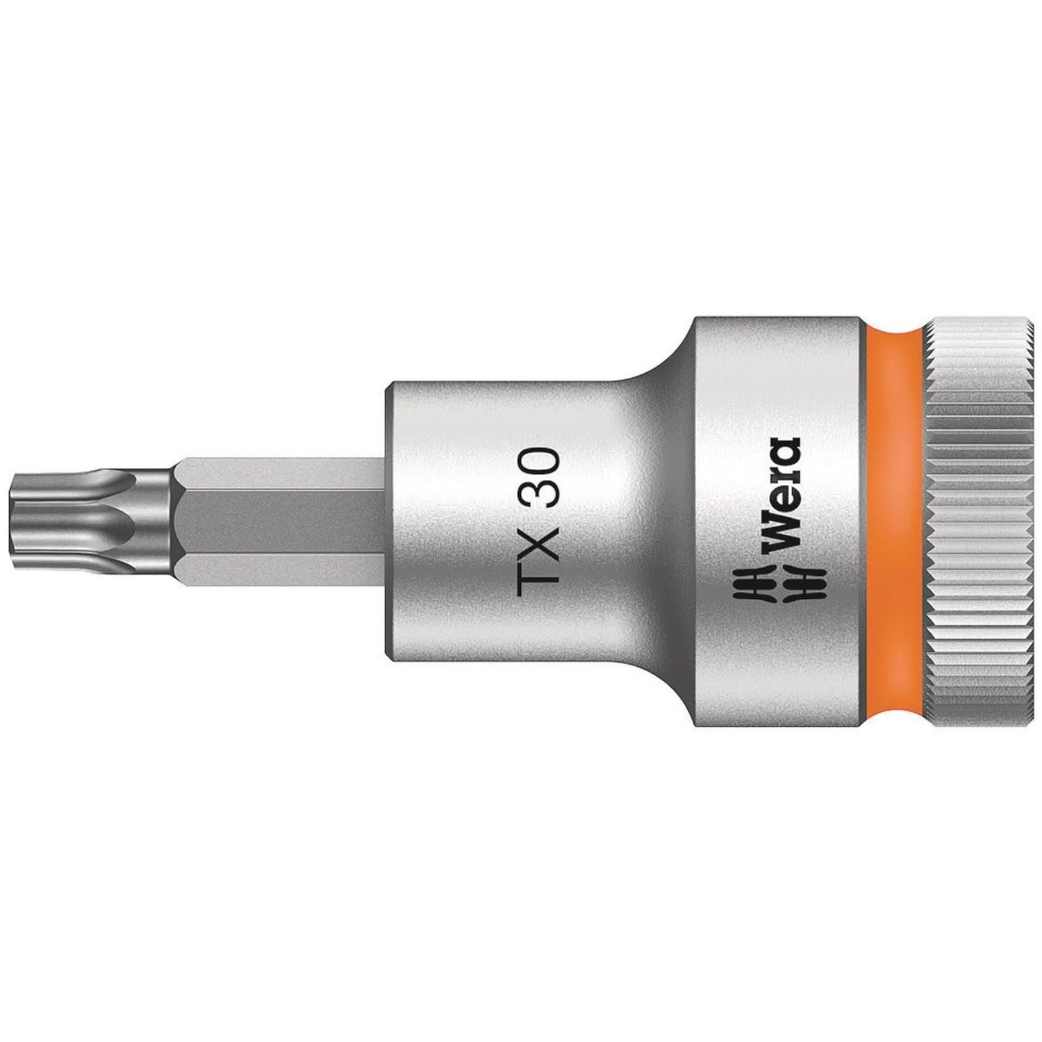 Wera 8767 C Hf Torx Zyklop Bit Socket With 1/2-in. Drive With Holding Function, Torx 30x60-mm. - Image 1