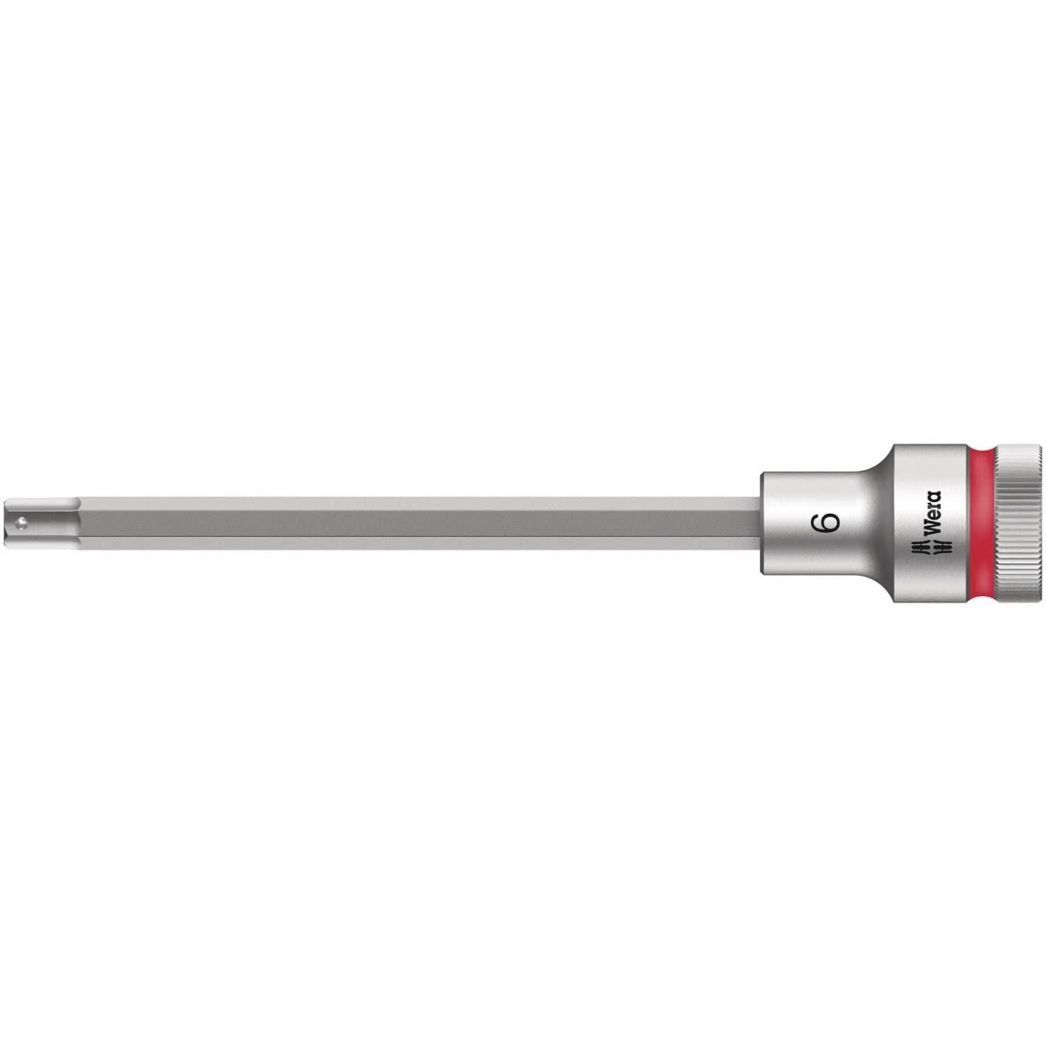 Wera 8740 C Hf Zyklop Bit Socket With 1/2-in. Drive With Holding Function, 6×140-mm.
