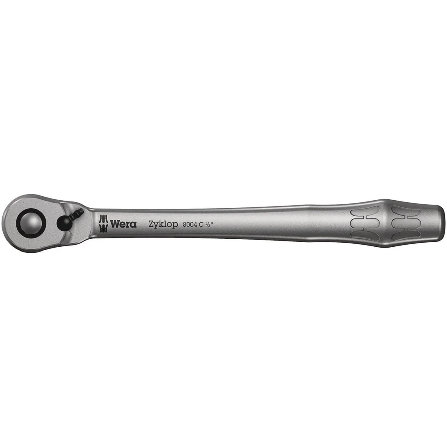 Wera 8004 C Zyklop Metal Ratchet With Switch Lever And 1/2-in. Drive, 1/2-in.x281-mm. - Image 1