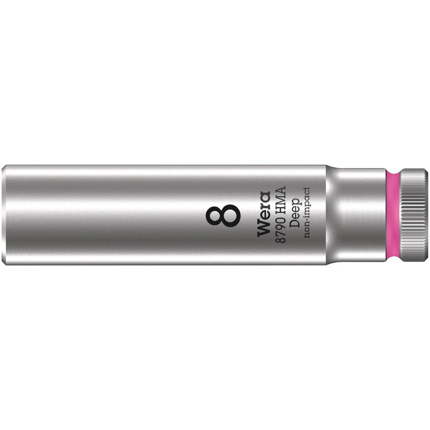 Wera 8790 Hma Deep 1/4-in. Socket, 8x50-mm. - Image 1
