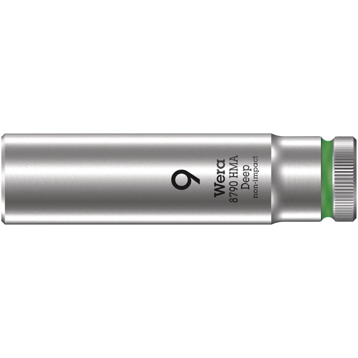 Wera 8790 Hma Deep 1/4-in. Socket, 9x50-mm. - Image 1