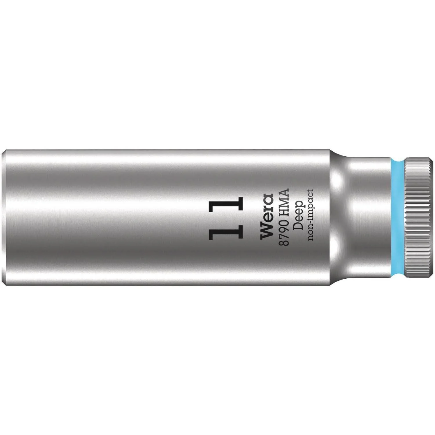Wera 8790 Hma Deep 1/4-in. Socket, 11x50-mm. - Image 1
