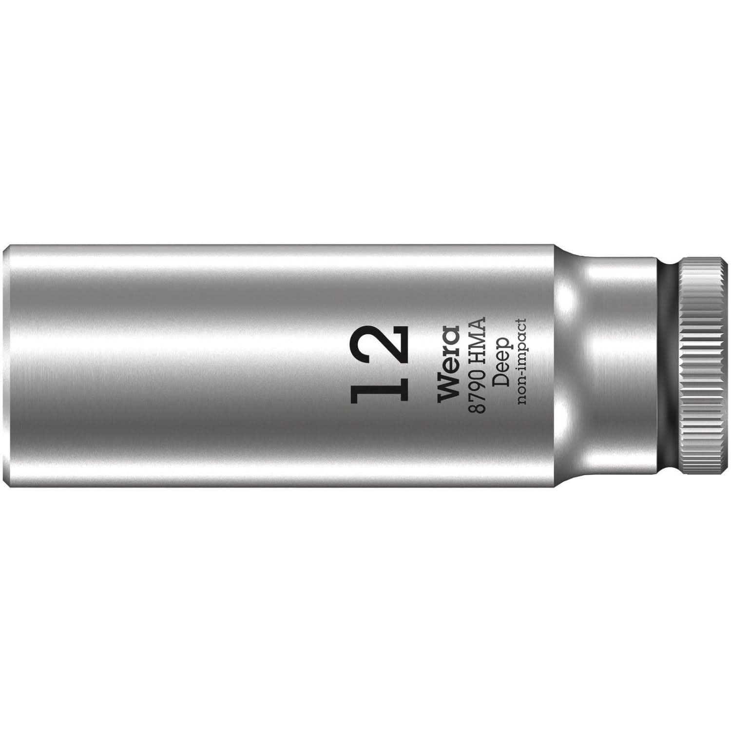 Wera 8790 Hma Deep 1/4-in. Socket, 12x50-mm. - Image 1