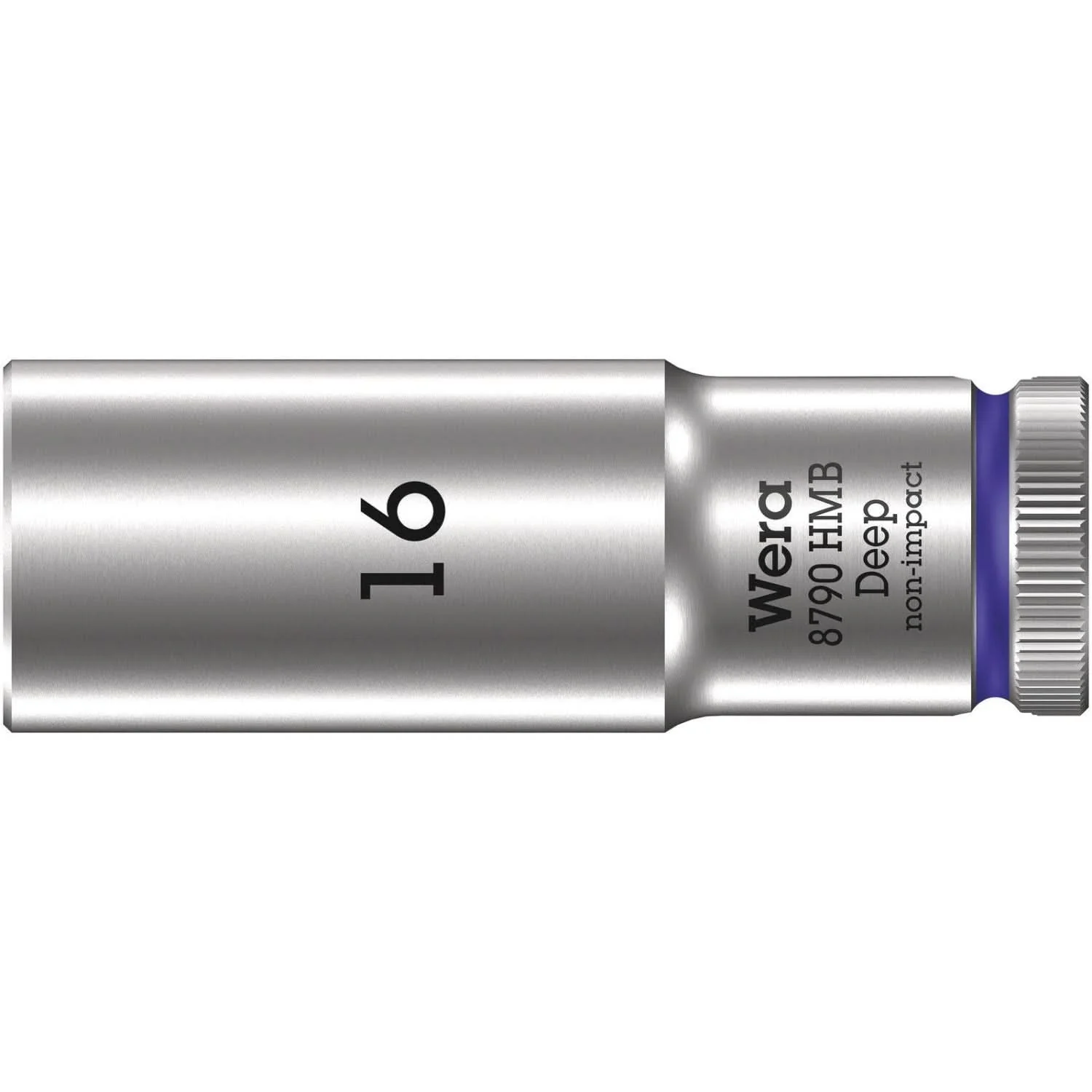 Wera 8790 Hmb Deep 3/8-in. Socket, 16x64-mm. - Image 1