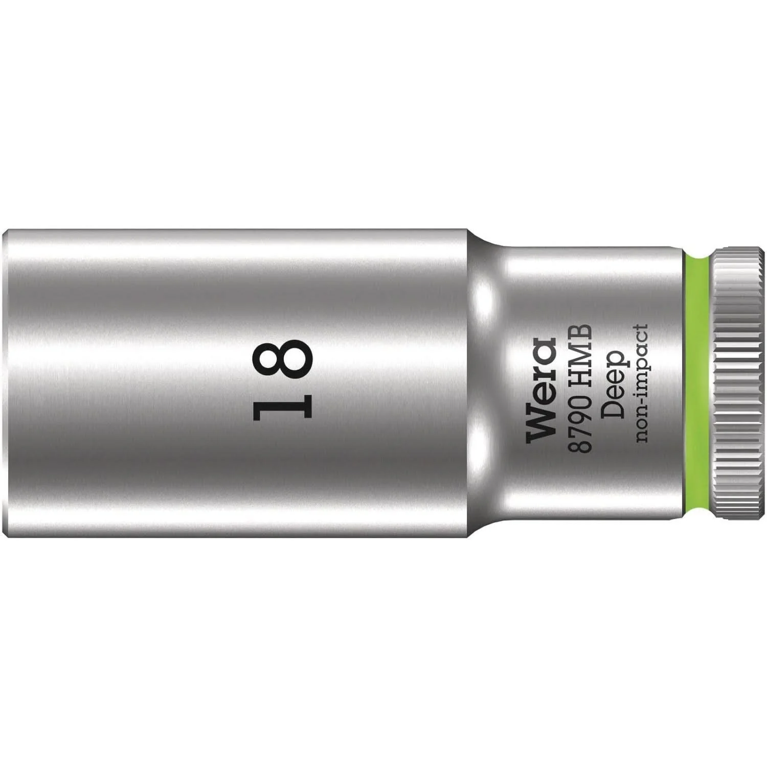 Wera 8790 Hmb Deep 3/8-in. Socket, 18x64-mm. - Image 1