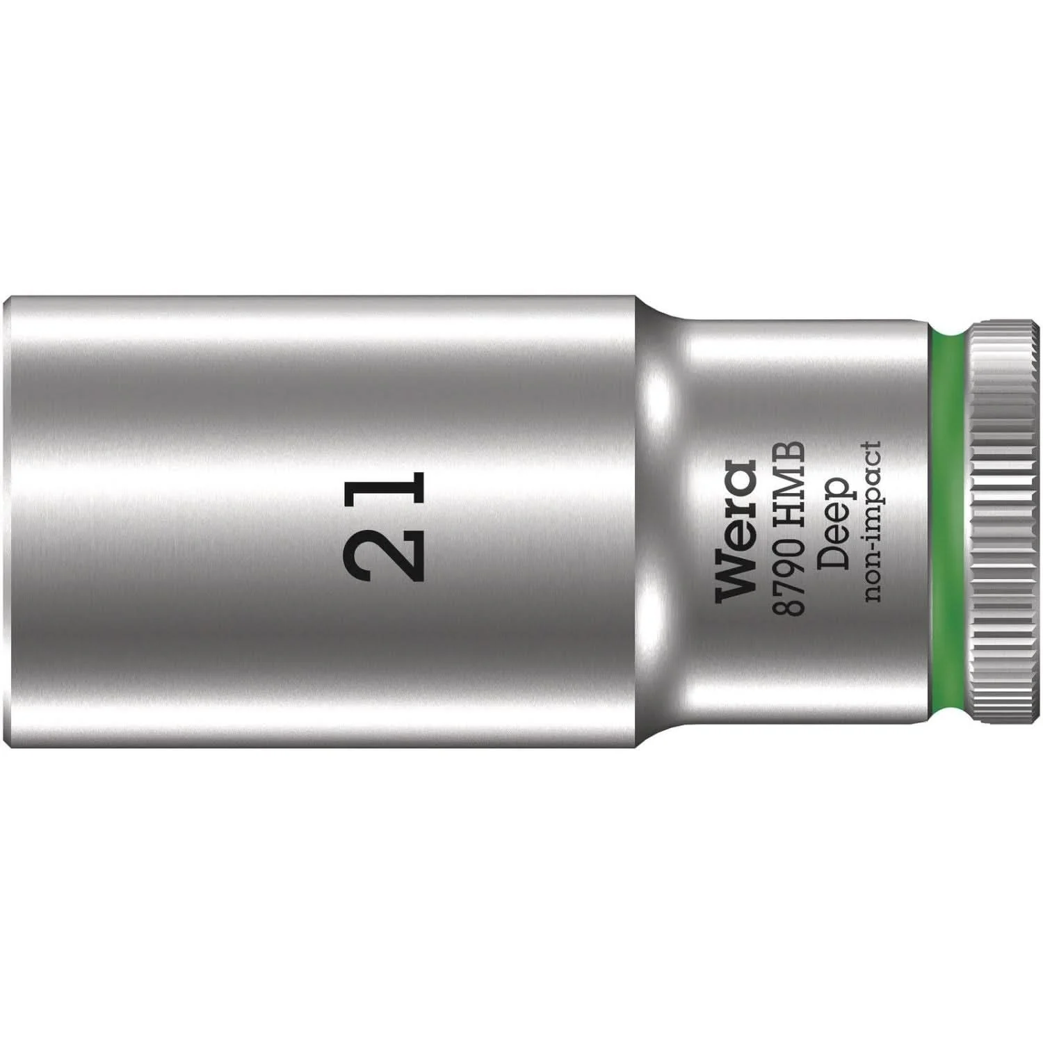 Wera 8790 Hmb Deep 3/8-in. Socket, 21x64-mm. - Image 1