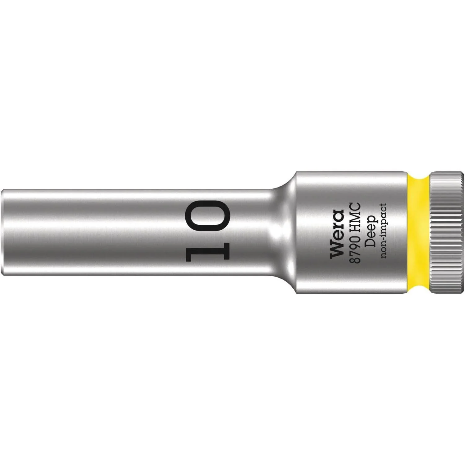 Wera 8790 Hmc Deep Socket With 1/2-in. Drive, 10x83-mm. - Image 1