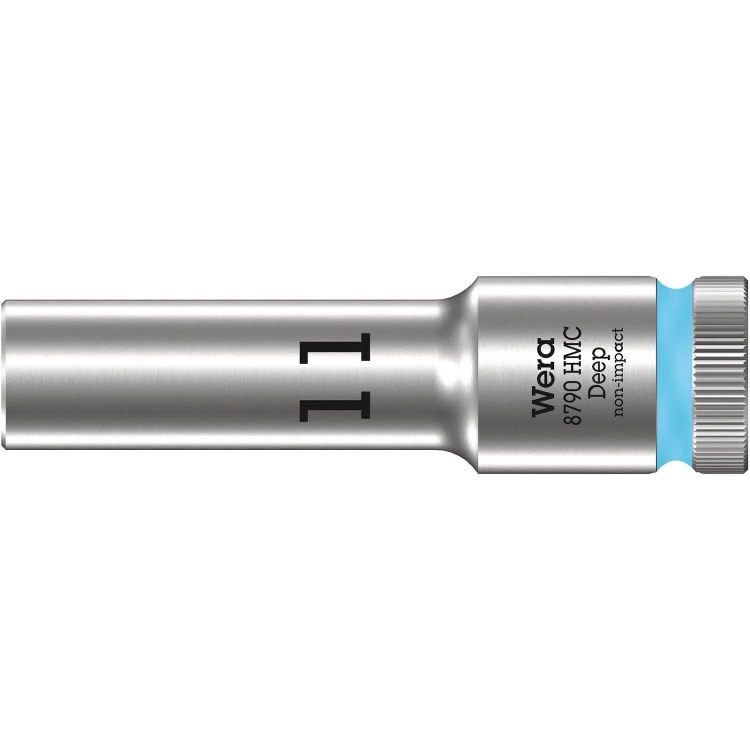 Wera 8790 Hmc Deep Socket With 1/2-in. Drive, 11x83-mm. - Image 1