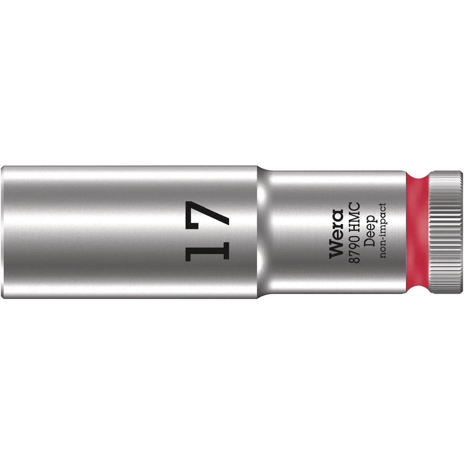 Wera 8790 Hmc Deep Socket With 1/2-in. Drive, 17x83-mm. - Image 1