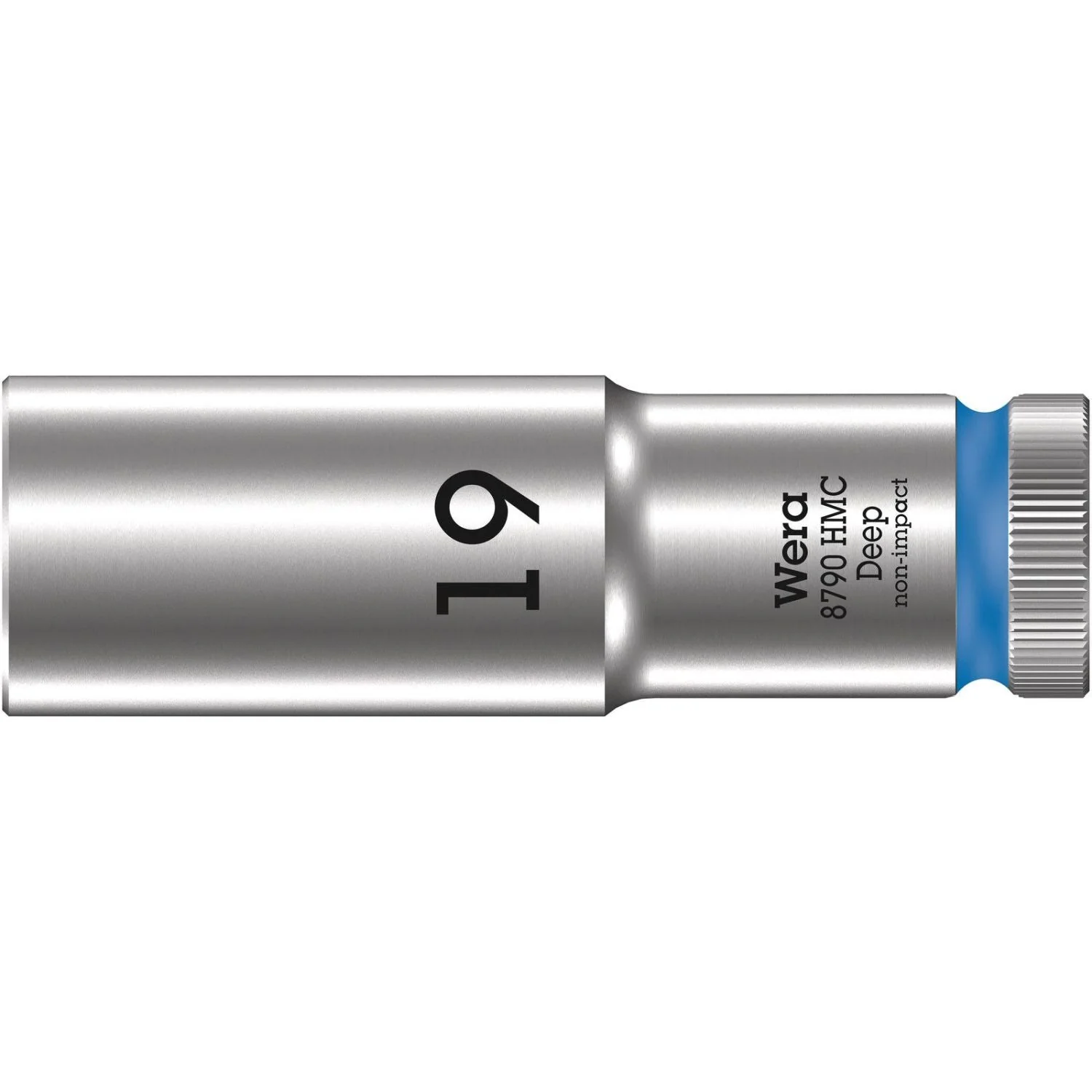 Wera 8790 Hmc Deep Socket With 1/2-in. Drive, 19x83-mm. - Image 1