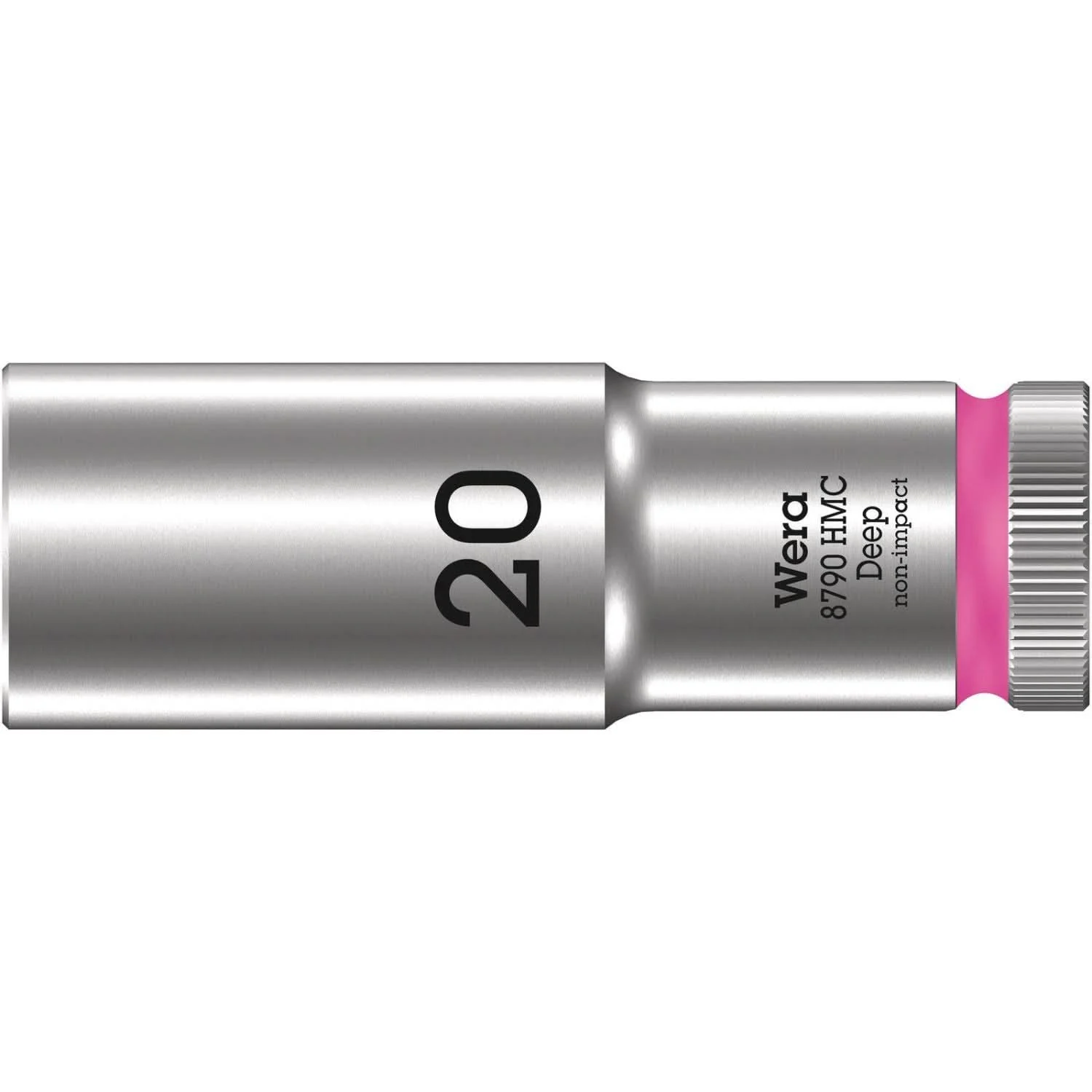 Wera 8790 Hmc Deep Socket With 1/2-in. Drive, 20x83-mm. - Image 1