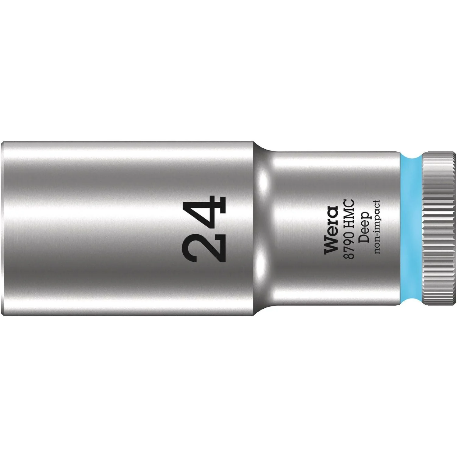 Wera 8790 Hmc Deep Socket With 1/2-in. Drive, 24x83-mm. - Image 1