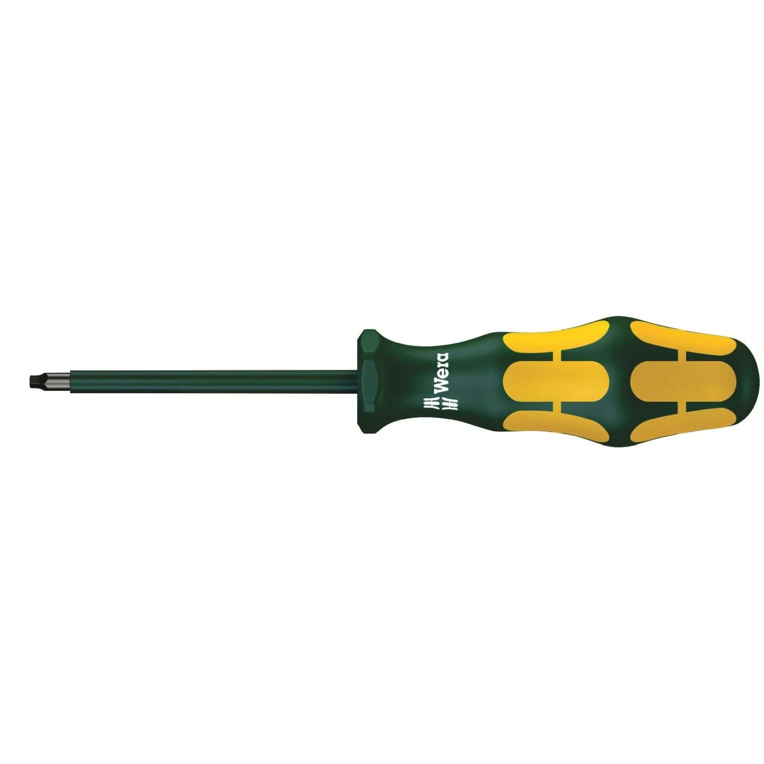 Wera 168 I VDE Insulated Screwdriver For Square Socket Head Screws, # 1x80-mm. - Image 1