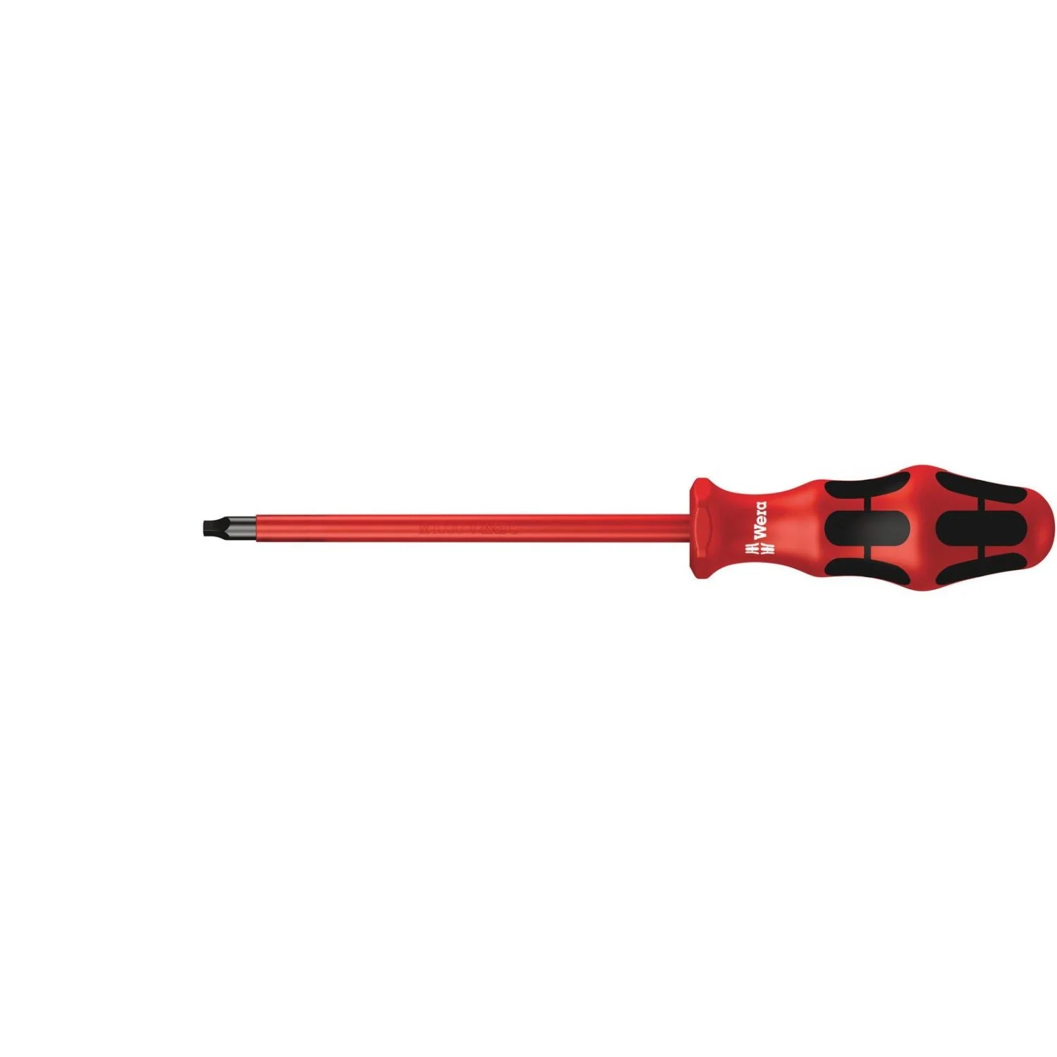 Wera 168 I VDE Insulated Screwdriver For Square Socket Head Screws, # 3x150-mm. - Image 1