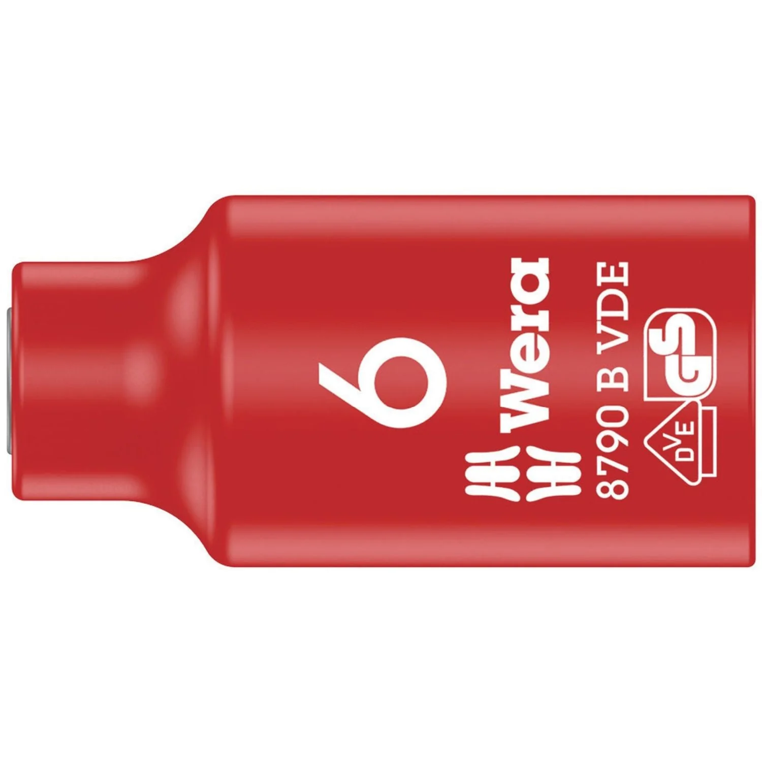 Wera 8790 B VDE Zyklop 3/8-in. Socket, Insulated, 6x46-mm. - Image 1