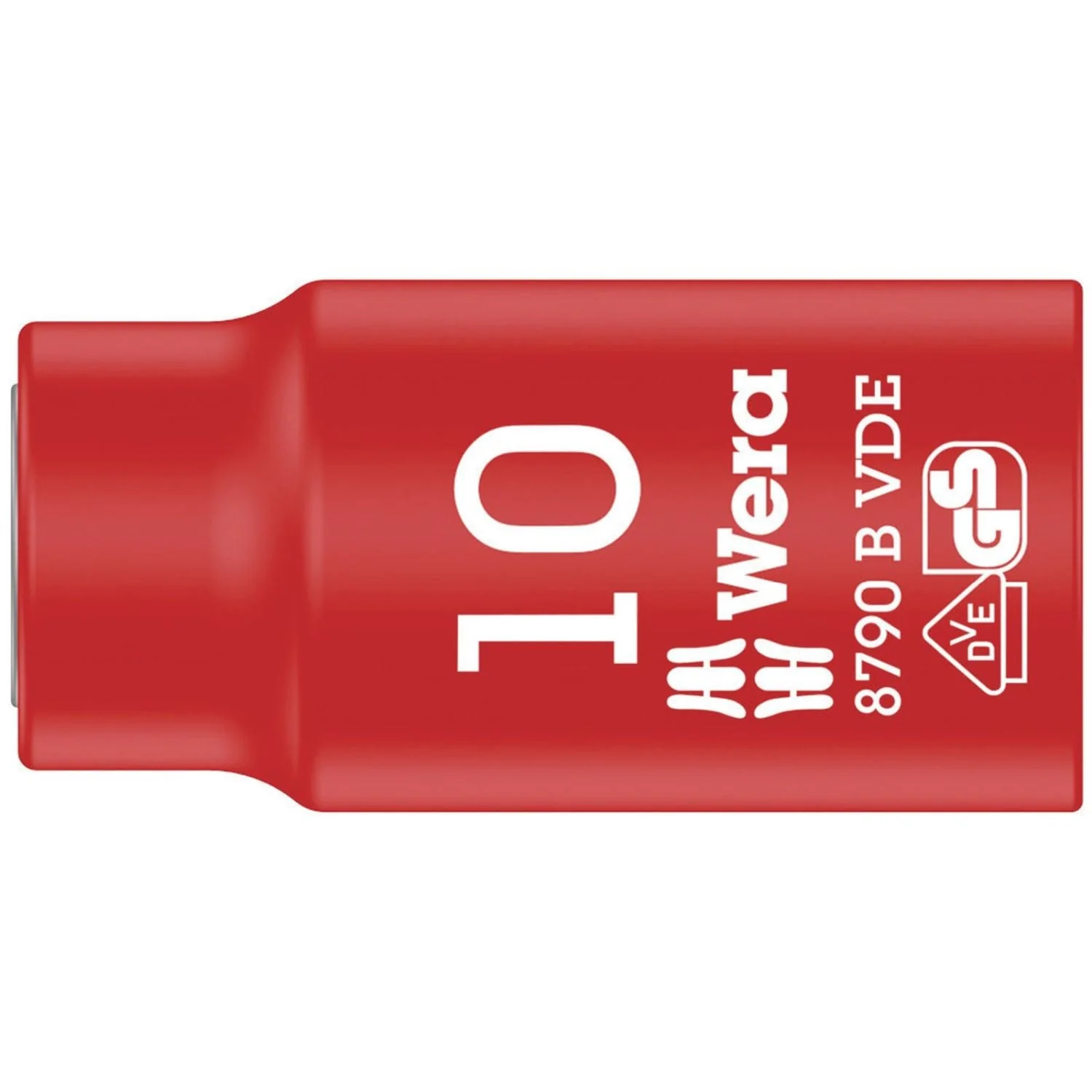 Wera 8790 B VDE Zyklop 3/8-in. Socket, Insulated, 10x46-mm. - Image 1