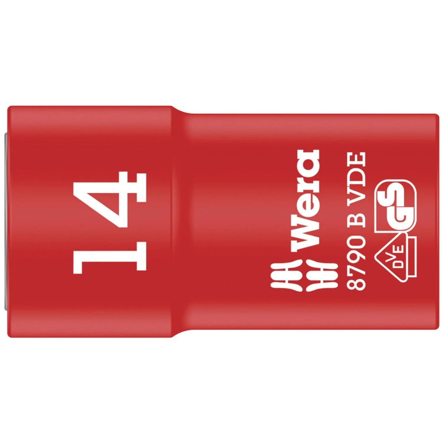 Wera 8790 B VDE Zyklop 3/8-in. Socket, Insulated, 14x46-mm. - Image 1