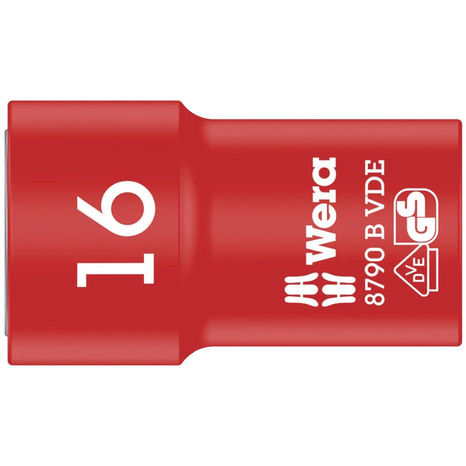 Wera 8790 B VDE Zyklop 3/8-in. Socket, Insulated, 16x46-mm. - Image 1