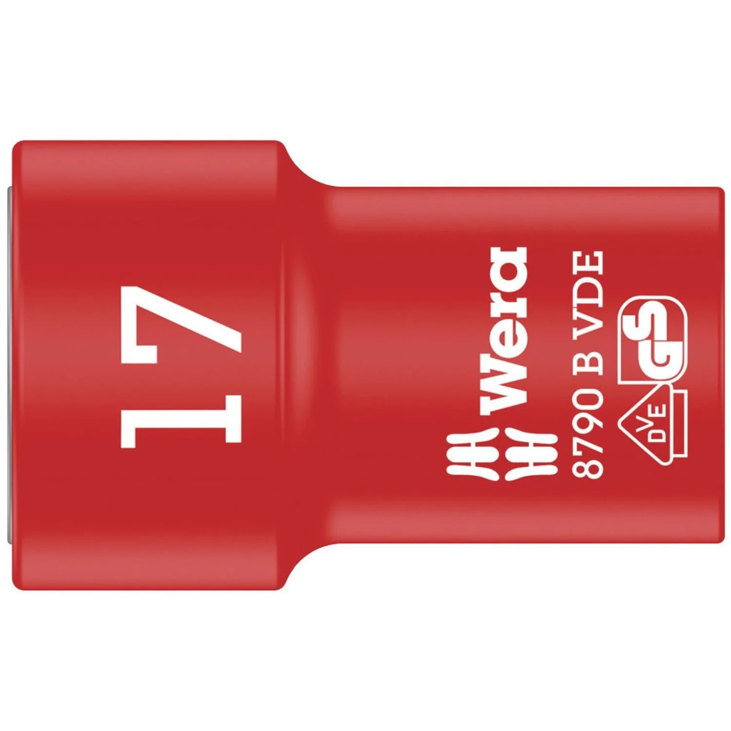 Wera 8790 B VDE Zyklop 3/8-in. Socket, Insulated, 17x46-mm. - Image 1