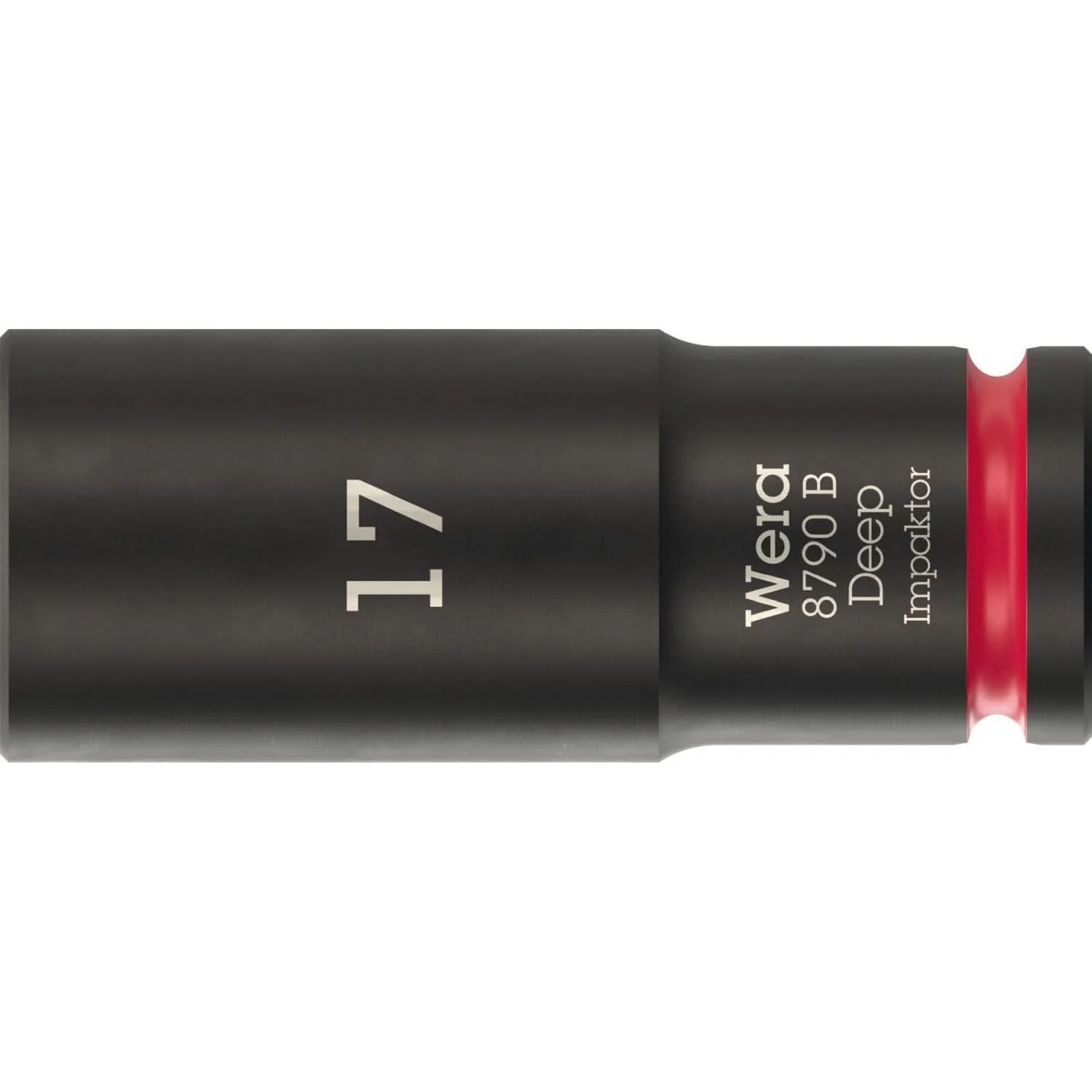 Wera 8790 B Impaktor Deep Socket With 3/8-in. Drive, 17x63-mm. - Image 1