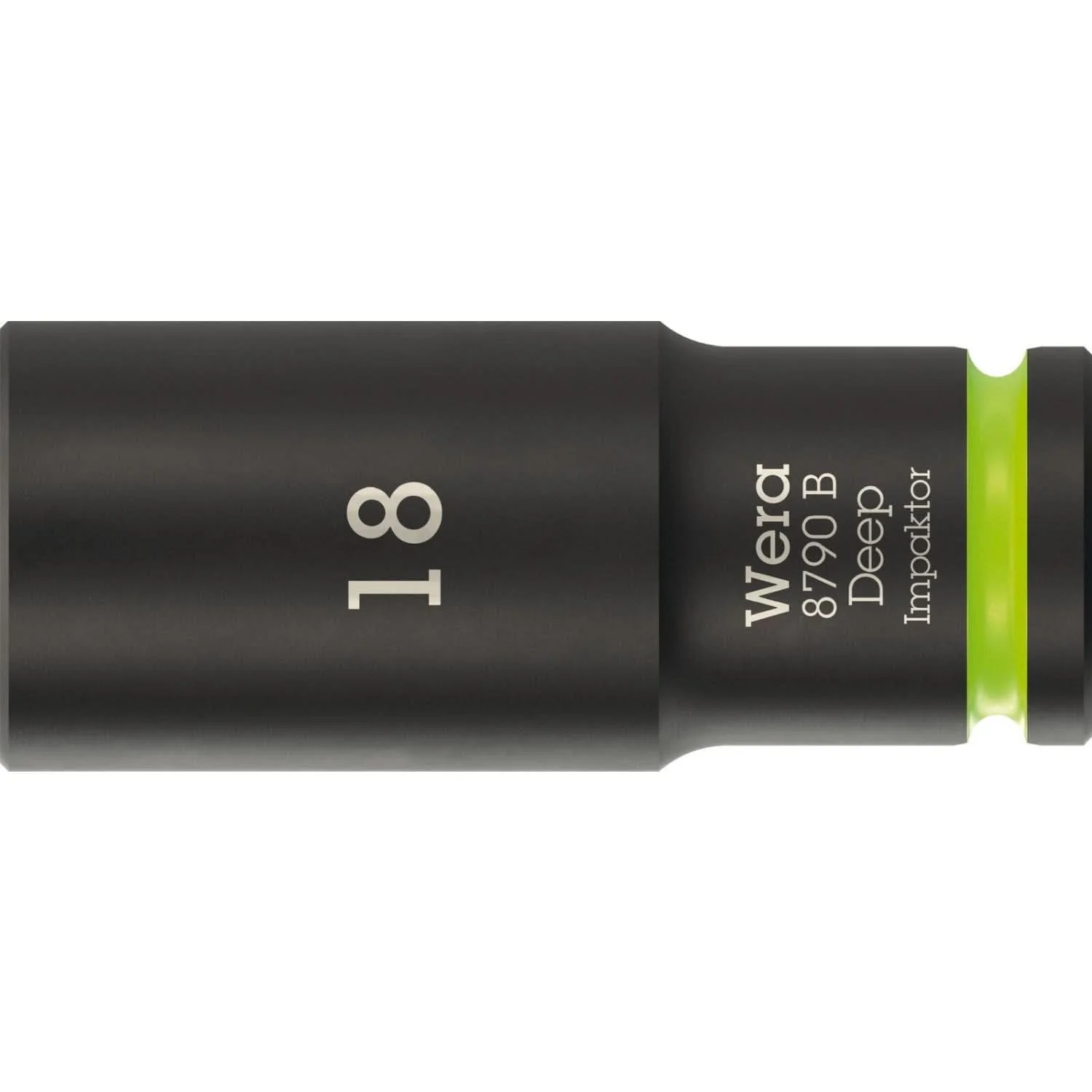 Wera 8790 B Impaktor Deep Socket With 3/8-in. Drive, 18x63-mm. - Image 1