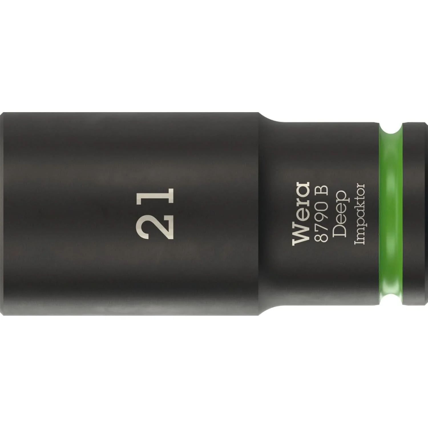 Wera 8790 B Impaktor Deep Socket With 3/8-in. Drive, 21x63-mm. - Image 1