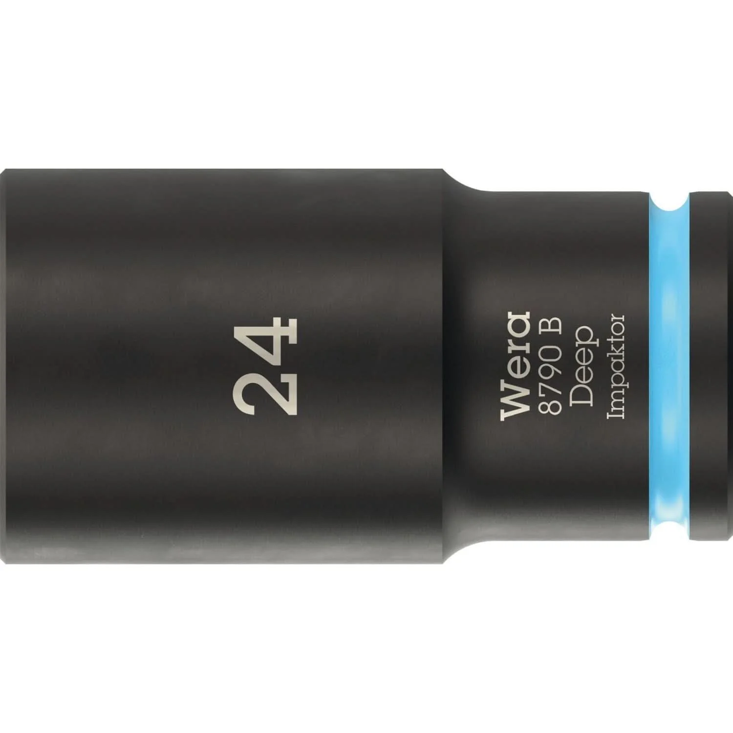 Wera 8790 B Impaktor Deep Socket With 3/8-in. Drive, 24x63-mm. - Image 1