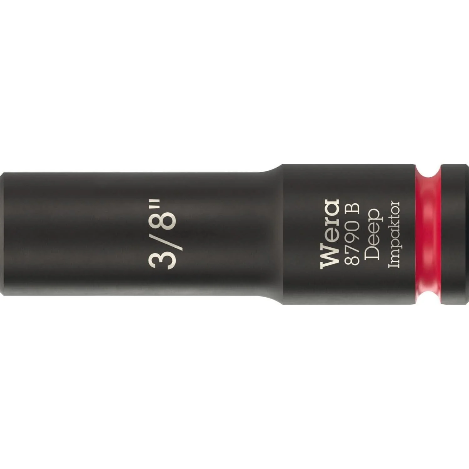 Wera 8790 B Impaktor Deep Socket With 3/8-in. Drive, 3/8-in.x63-mm. - Image 1