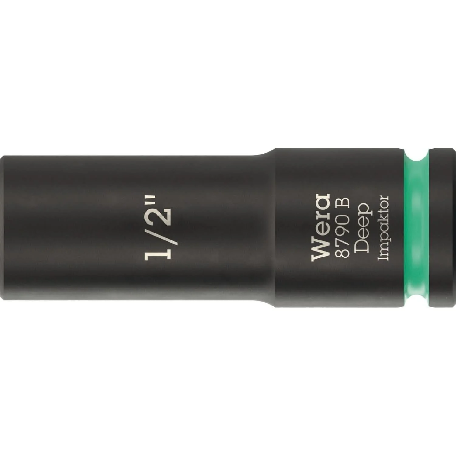 Wera 8790 B Impaktor Deep Socket With 3/8-in. Drive, 1/2-in.x63-mm. - Image 1
