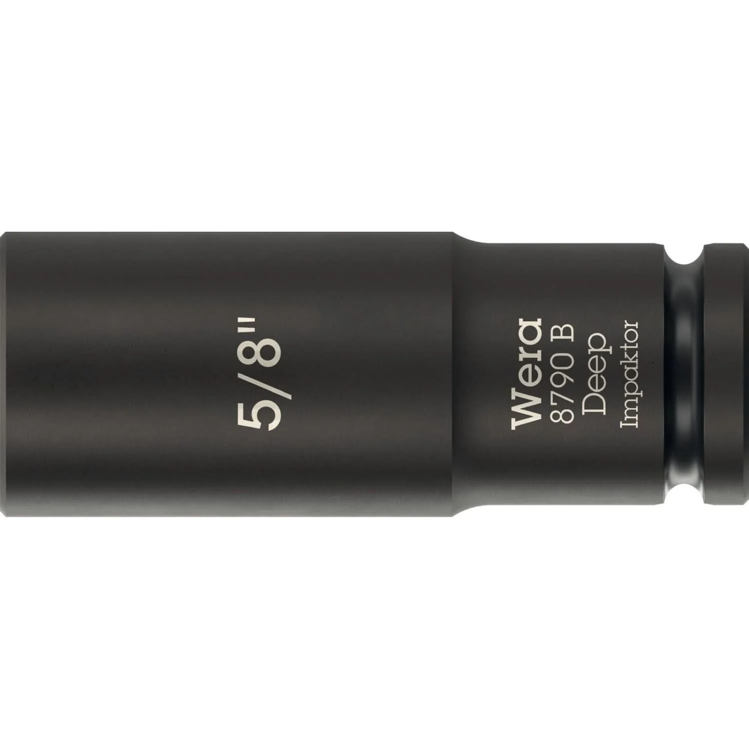 Wera 8790 B Impaktor Deep Socket With 3/8-in. Drive, 5/8-in.x63-mm. - Image 1