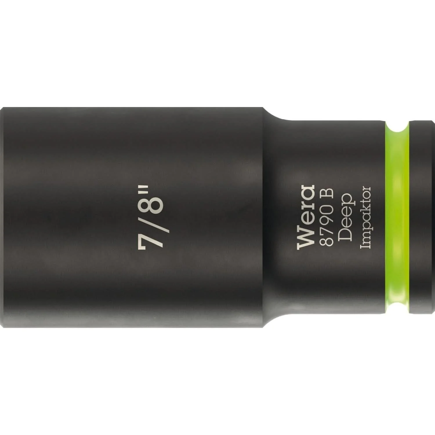 Wera 8790 B Impaktor Deep Socket With 3/8-in. Drive, 7/8-in.x63-mm. - Image 1