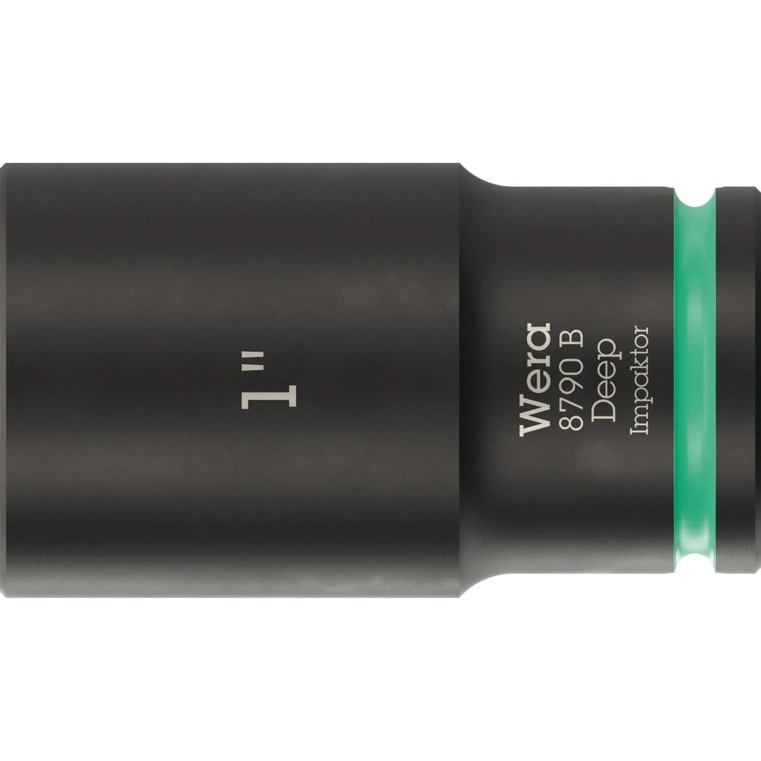 Wera 8790 B Impaktor Deep Socket With 3/8-in. Drive, 1-in.x63-mm. - Image 1