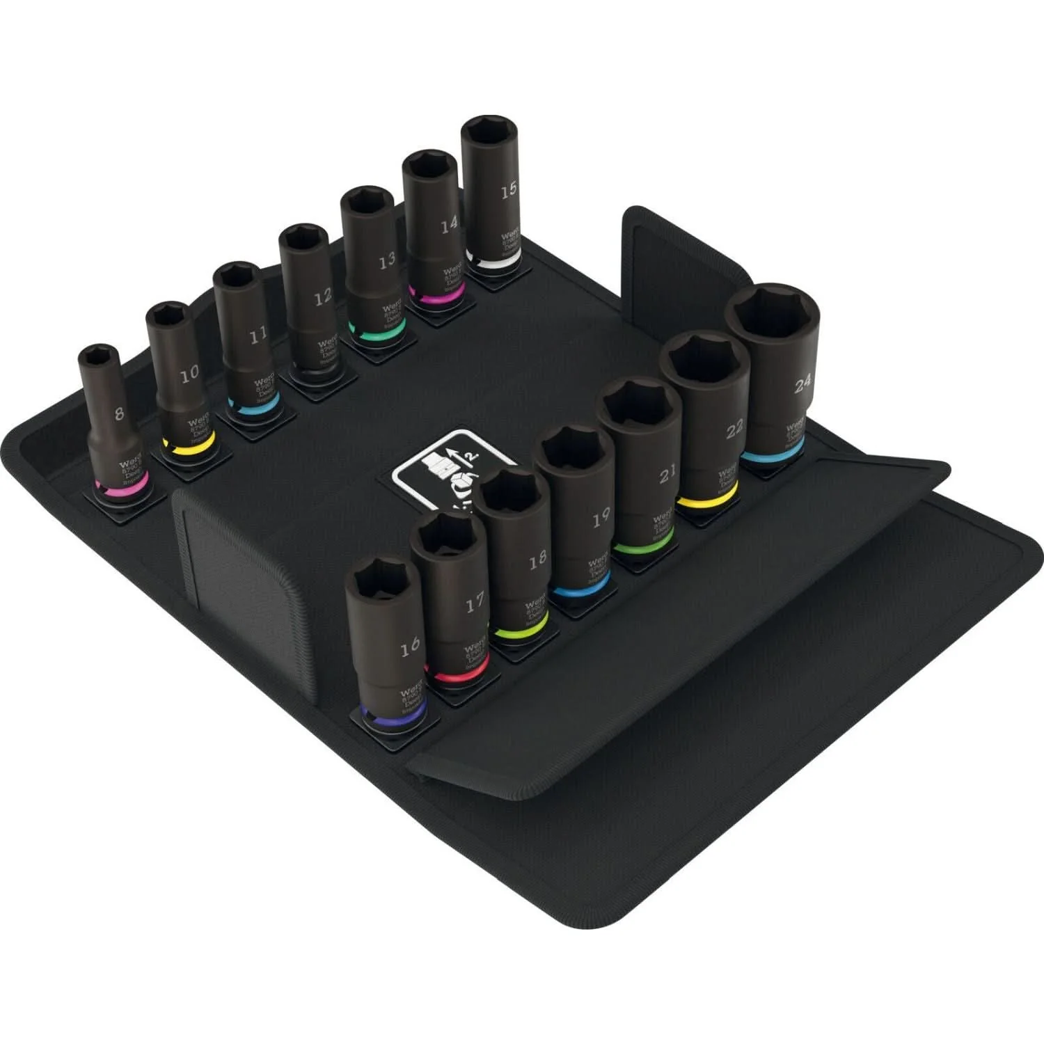 Wera 8790 B Impaktor Deep Set 1, 14-Pieces - Image 1