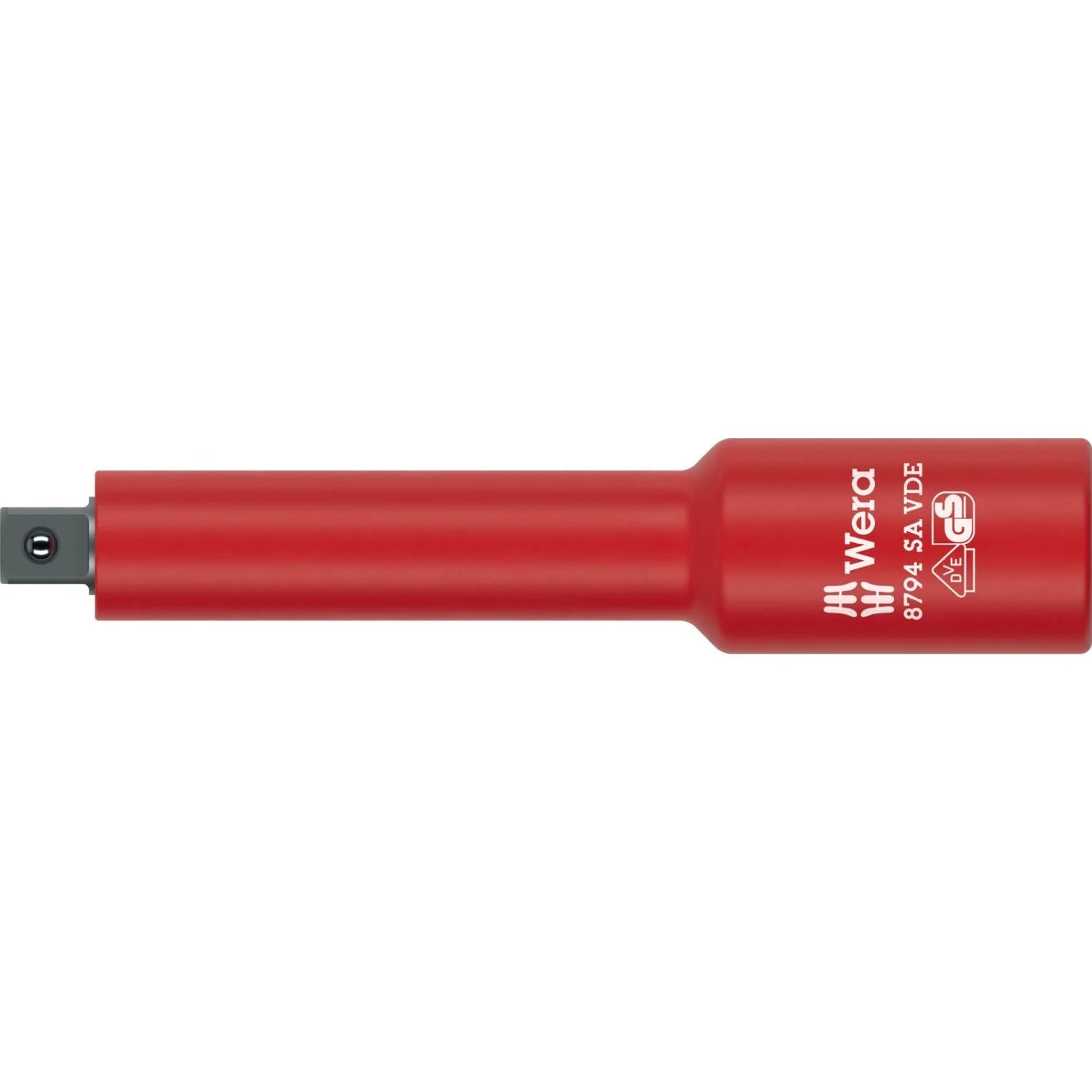 Wera 8794 Sa VDE Zyklop Extension, Insulated, Short, 1/4-in., 1/4-in.x91-mm. - Image 2