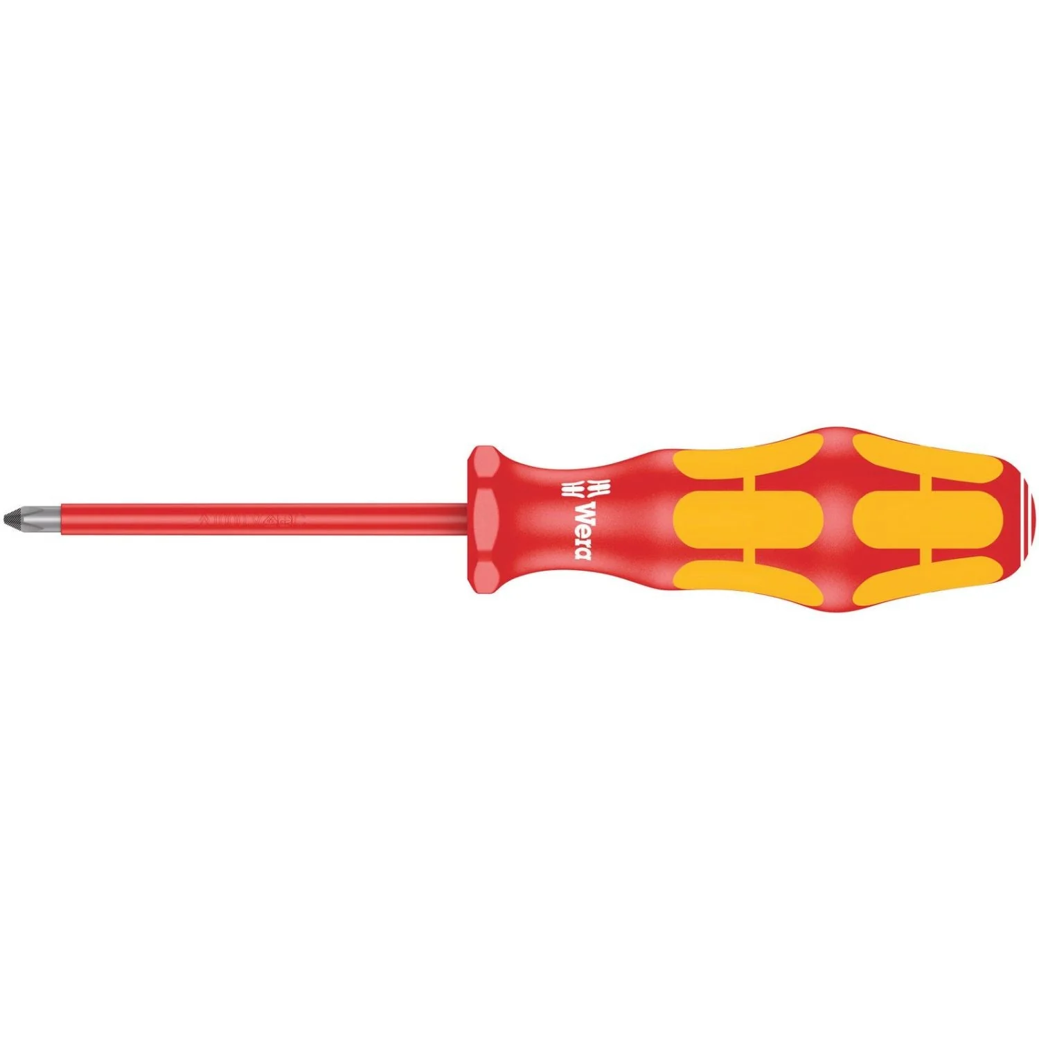 Wera 162 I Ph VDE Insulated Screwdriver For Phillips Screws, Ph 1x80-mm. - Image 1