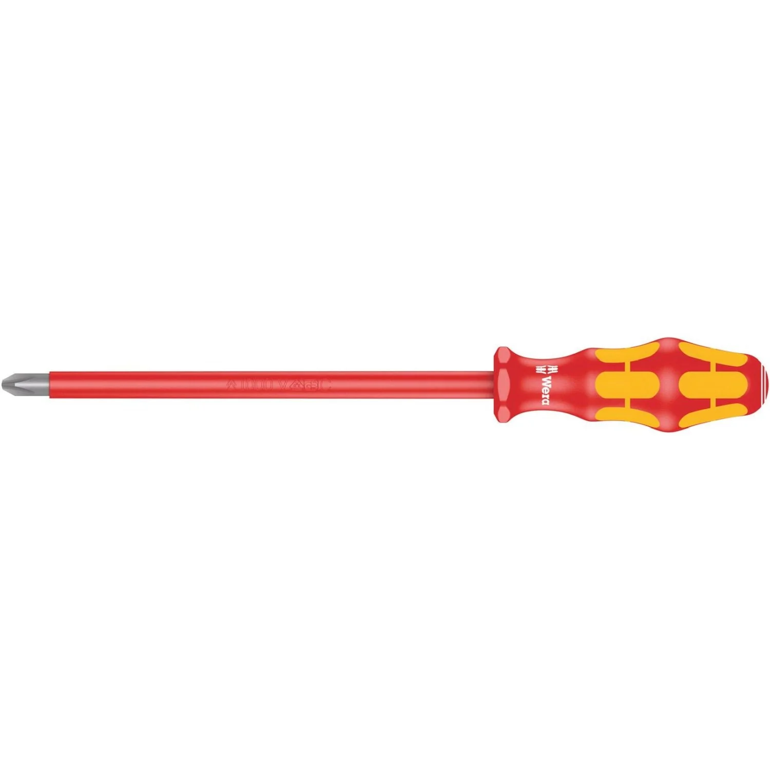 Wera 162 I Ph VDE Insulated Screwdriver For Phillips Screws, Ph 4x200-mm. - Image 1