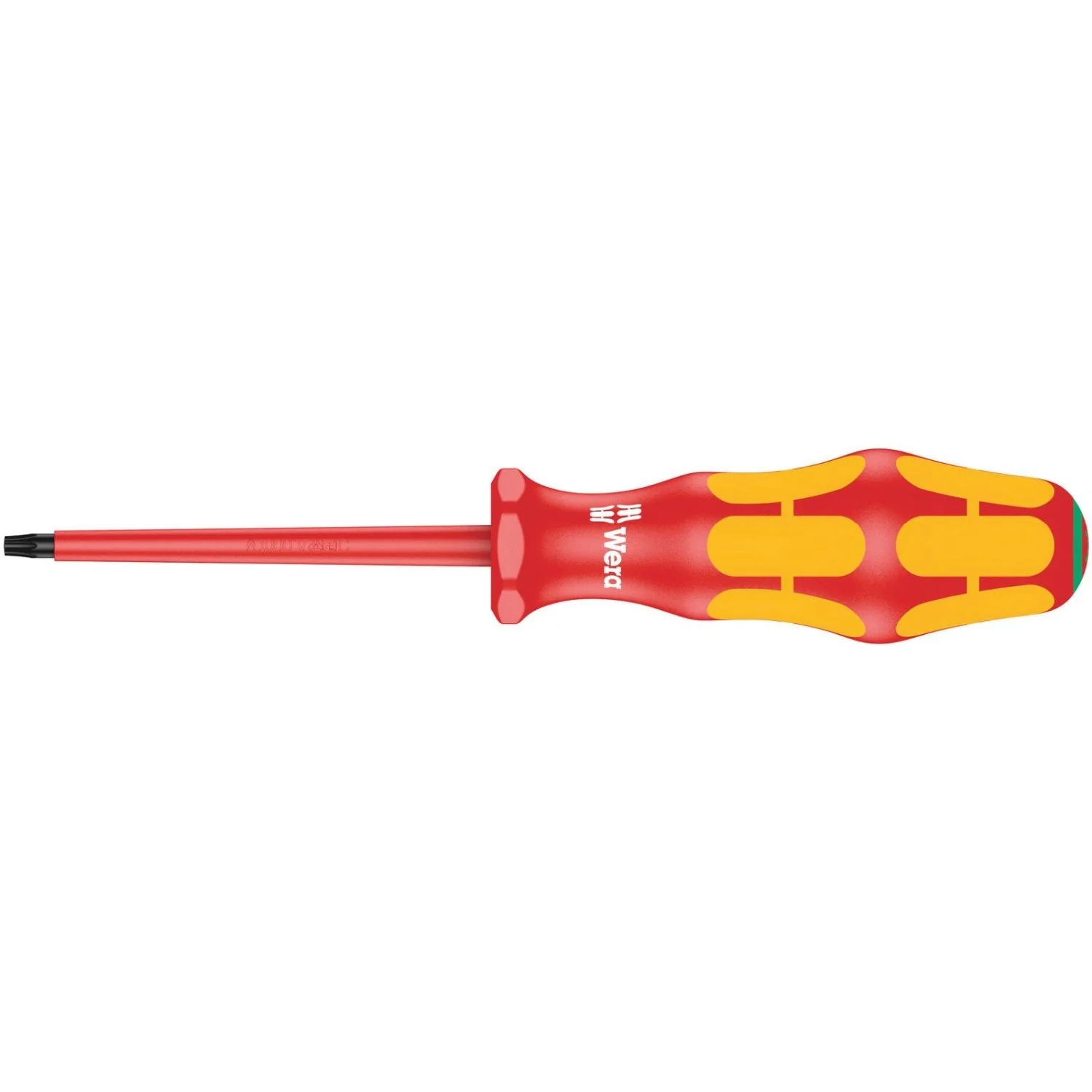 Wera 167 I VDE Insulated Screwdriver For Torx Screws, Torx 15x80-mm. - Image 1