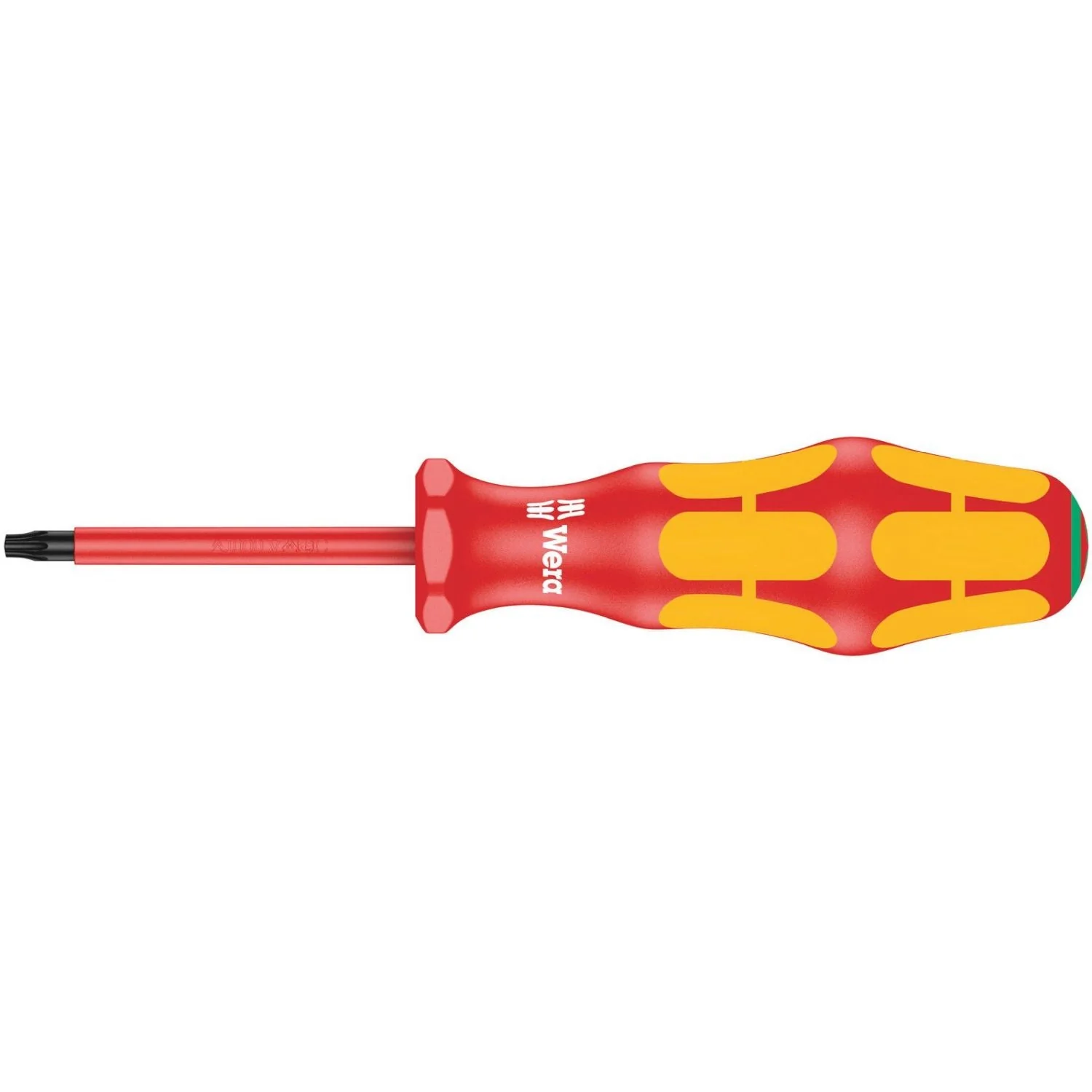Wera 167 I VDE Insulated Screwdriver For Torx Screws, Torx 15x80-mm. - Image 2