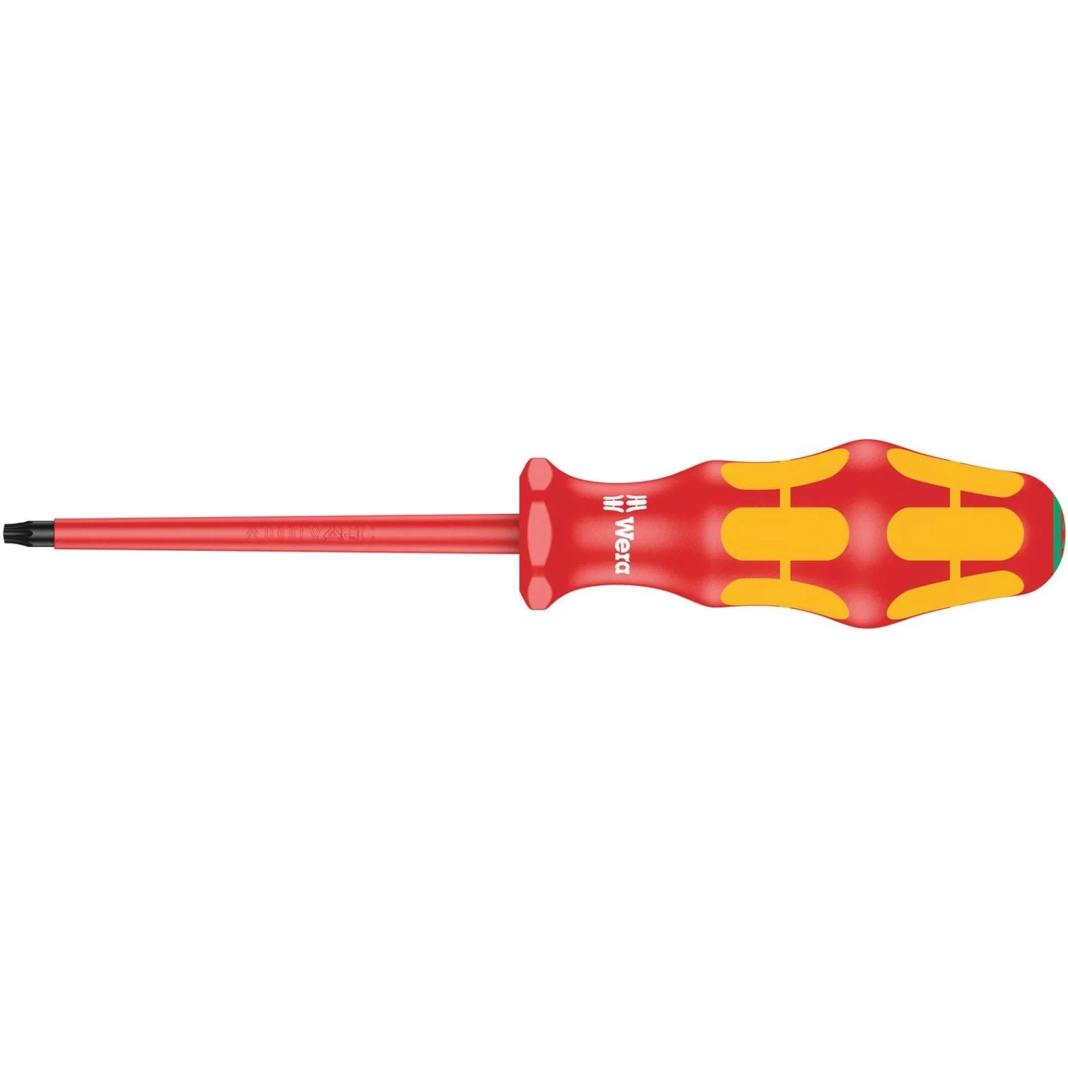 Wera 167 I VDE Insulated Screwdriver For Torx Screws, Torx 25x100-mm. - Image 1
