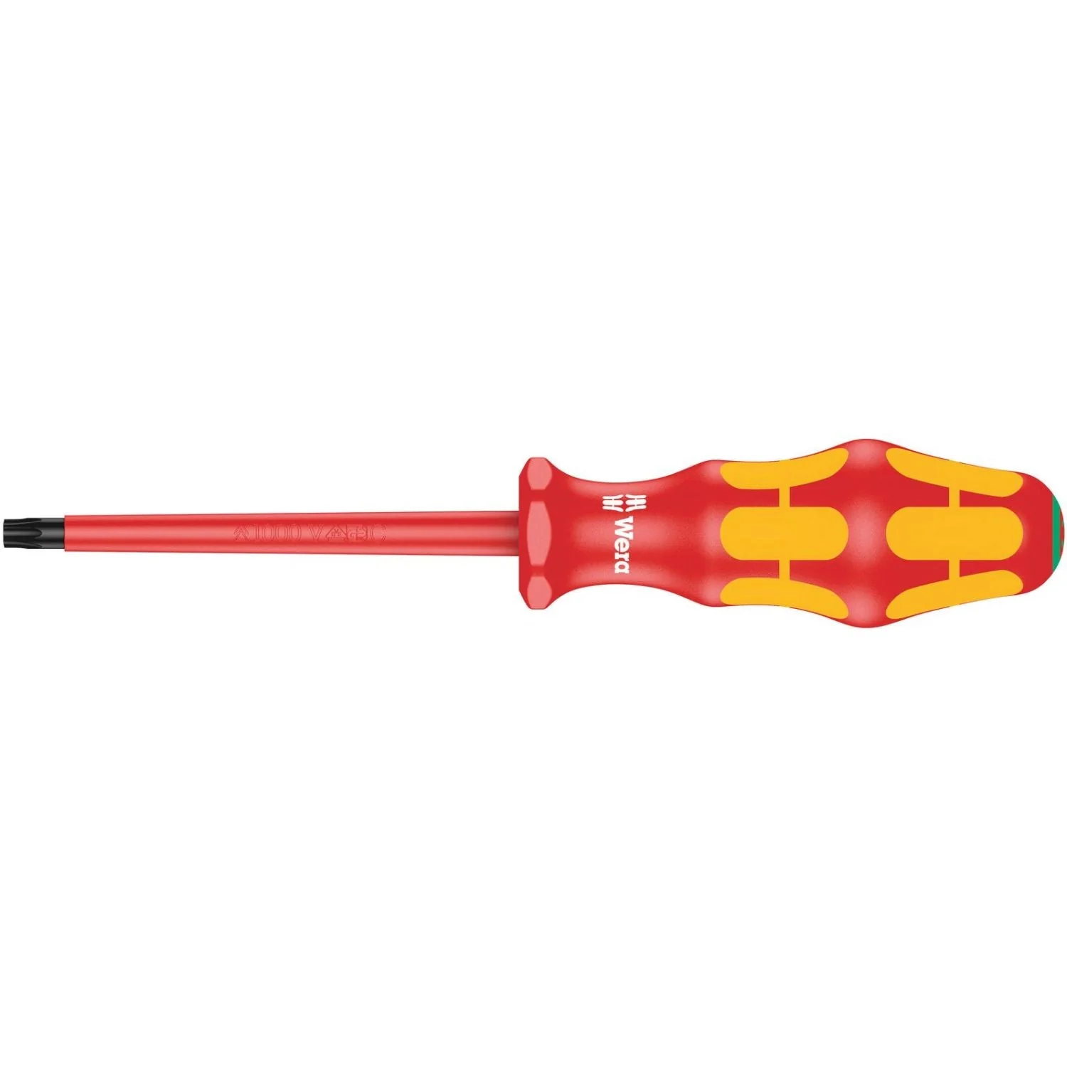Wera 167 I VDE Insulated Screwdriver For Torx Screws, Torx 30x100-mm. - Image 1