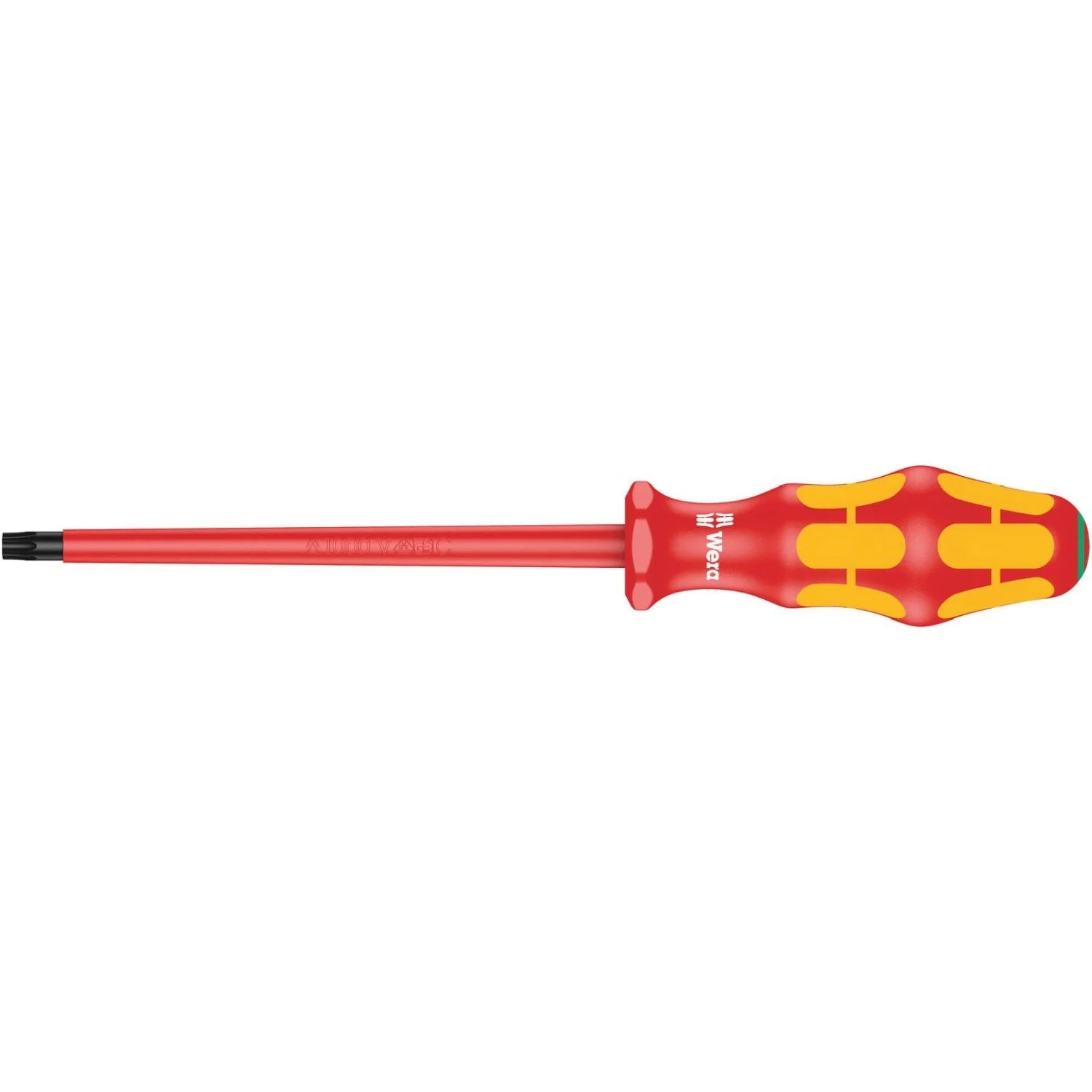 Wera 167 I VDE Insulated Screwdriver For Torx Screws, Torx 40x150-mm. - Image 1
