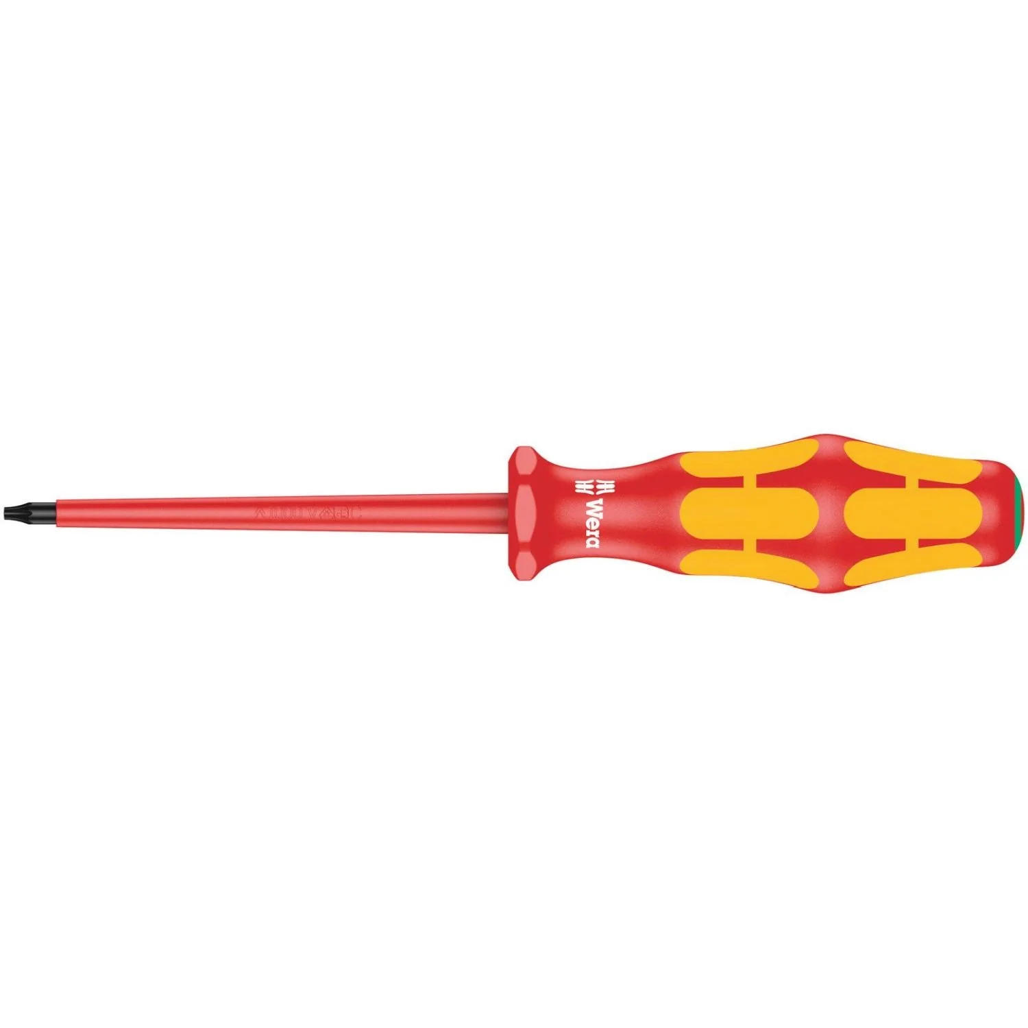 Wera 167 I VDE Insulated Screwdriver For Torx Screws, Torx 7x80-mm. - Image 1