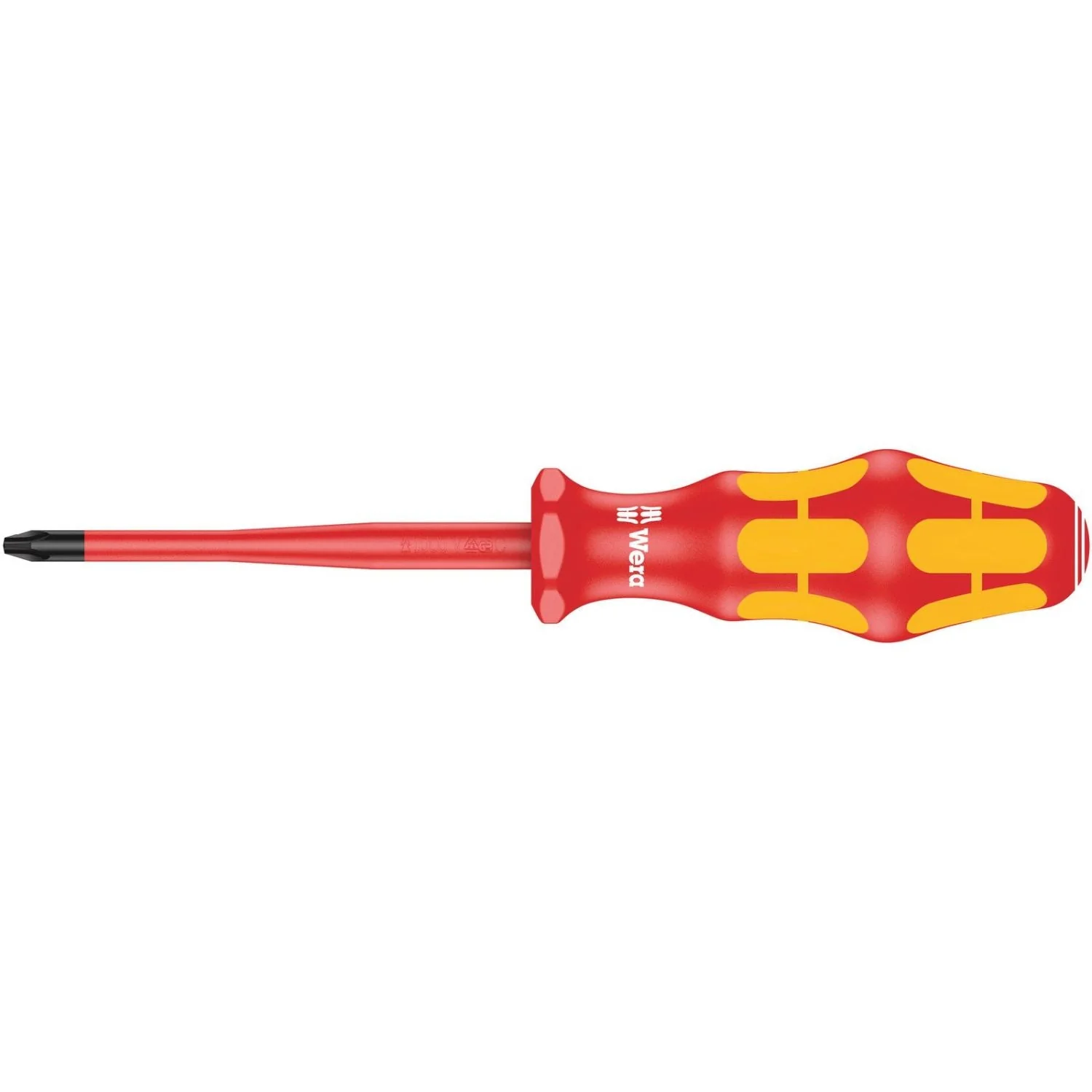 Wera 162 Is Ph VDE Insulated Screwdriver With Reduced Blade Diameter For Phillips Screws, Ph 2x100-mm. - Image 1