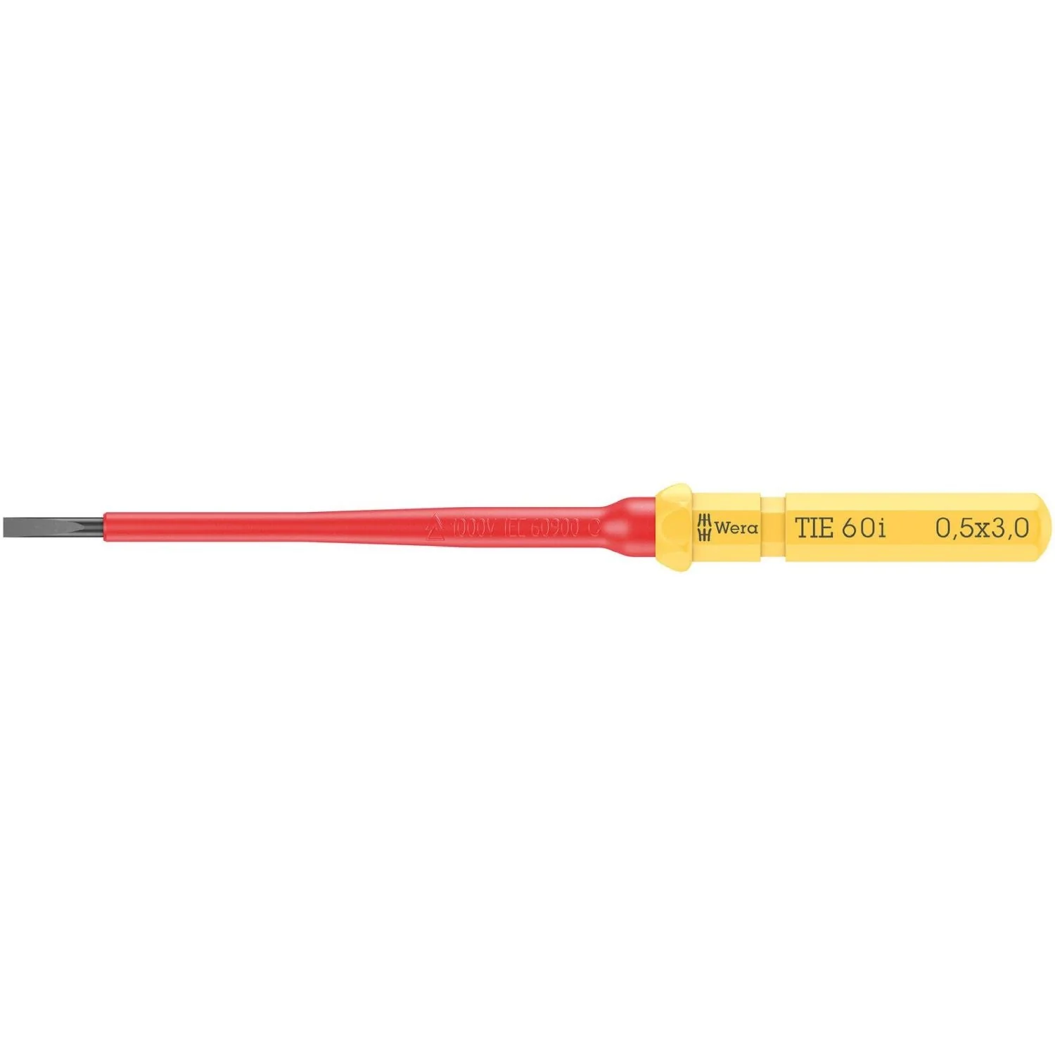 Wera Kraftform Kompakt VDE 60 I Take It Easy, 0.5x3x157-mm. - Image 1