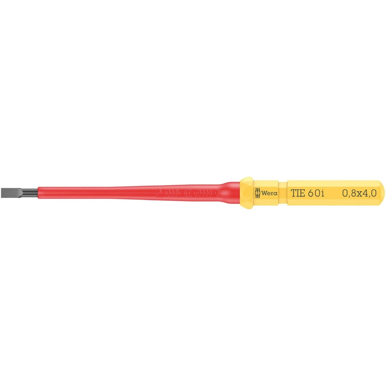 Wera Kraftform Kompakt VDE 60 I Take It Easy, 0.8x4x157-mm. - Image 1