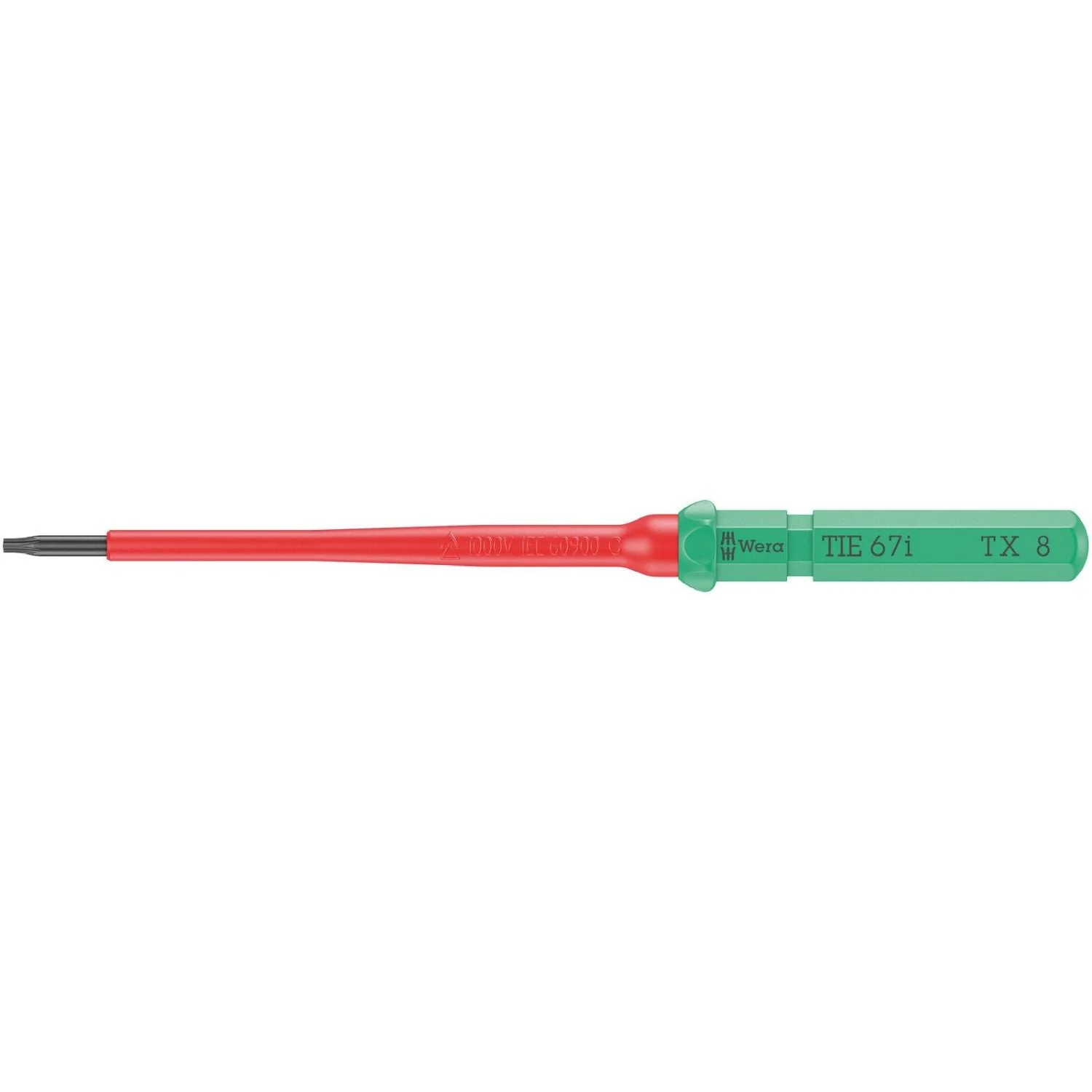 Wera Kraftform Kompakt VDE 67 I Torx Take It Easy, Torx 8x157-mm. - Image 1