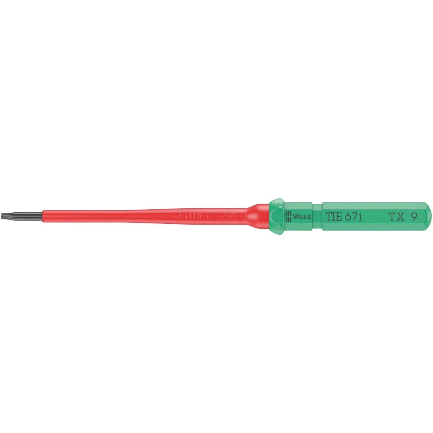 Wera Kraftform Kompakt VDE 67 I Torx Take It Easy, Torx 9x157-mm. - Image 1